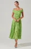 Leonara Pleated Midi dress sold by Astr