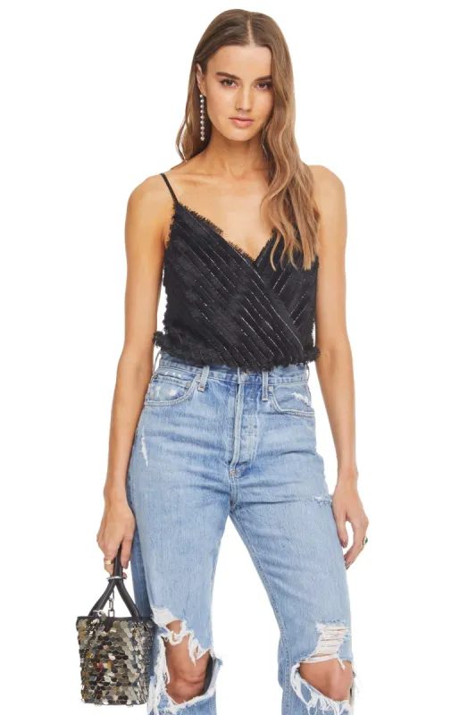 To The Beat Tank Bodysuit sold by Astr