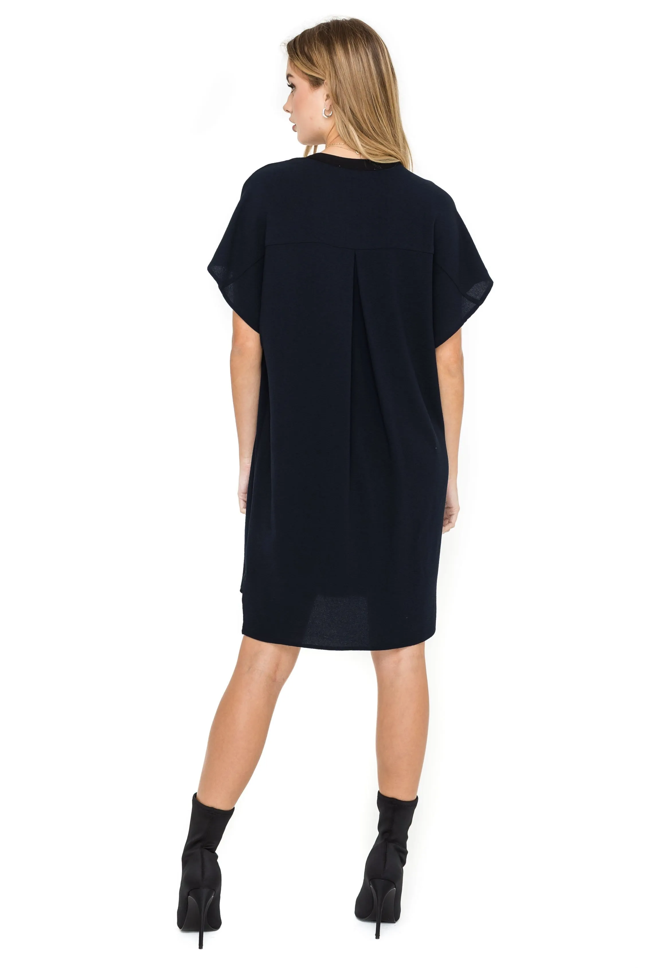 V Neck Shift Dress sold by Astr product image thumbnail 4