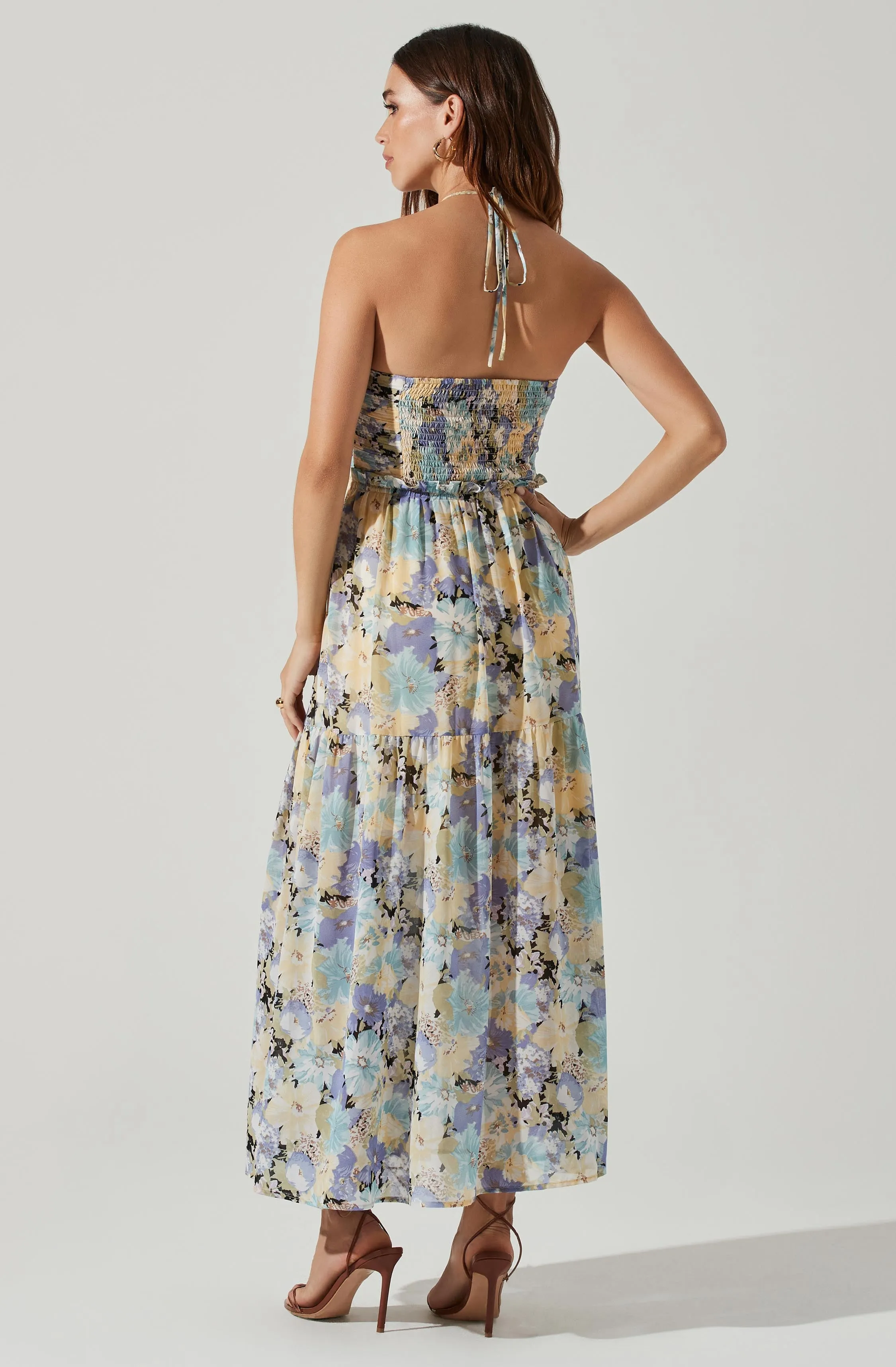 Rozina Floral Cutout Maxi Dress sold by Astr product image thumbnail 4