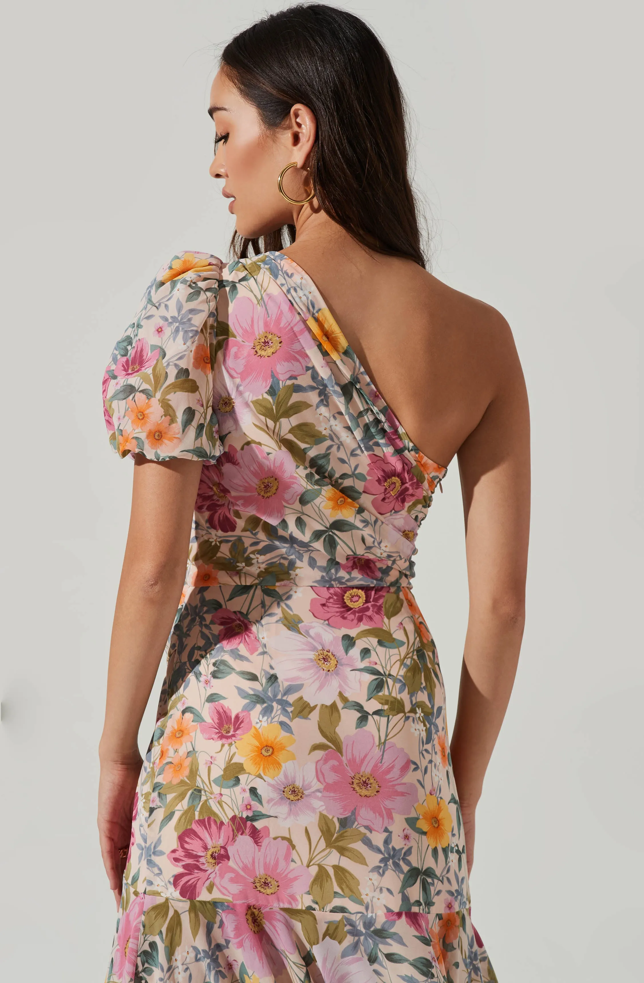 Santorini One Shoulder Midi Dress sold by Astr product image thumbnail 4