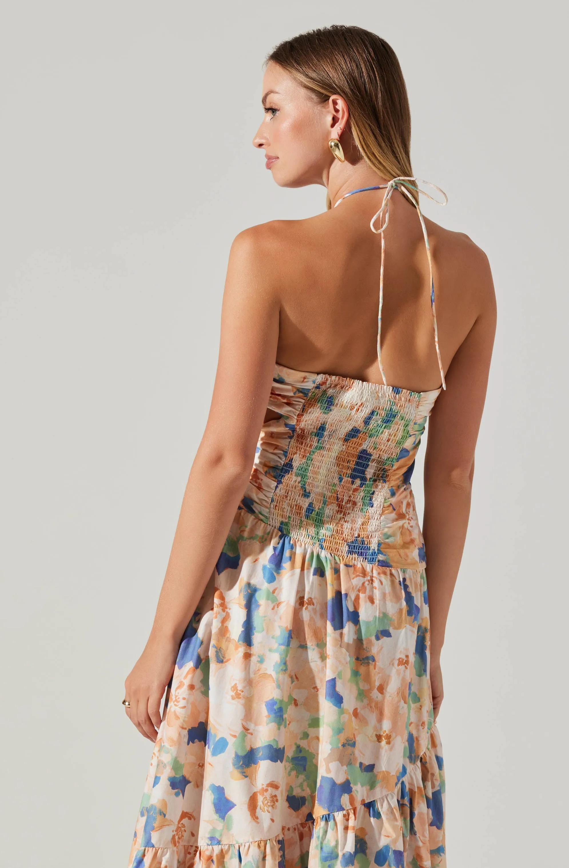 Linnea Halter Maxi Dress sold by Astr product image thumbnail 5