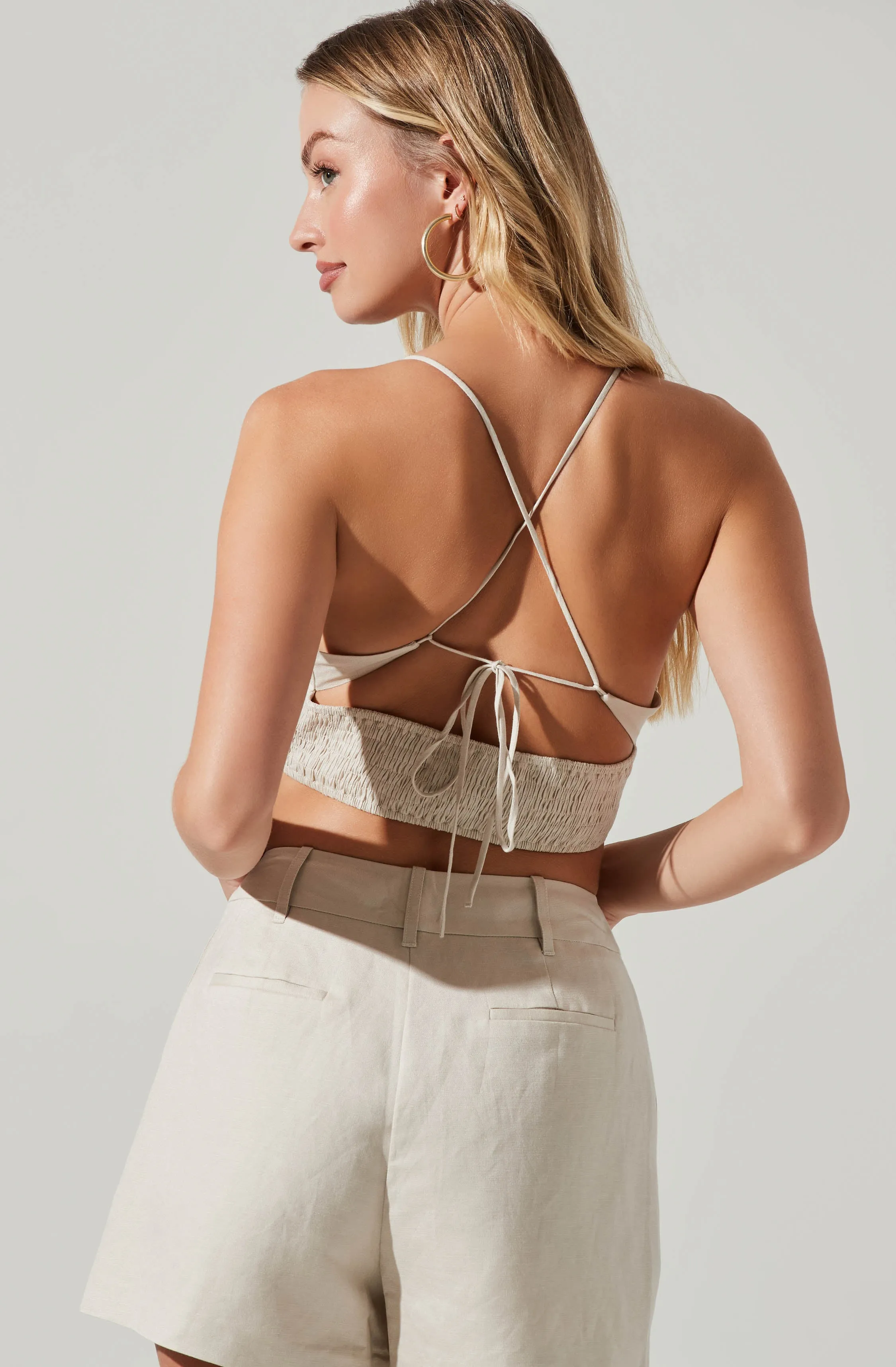 Amiah Cutout Crop Top sold by Astr product image thumbnail 5