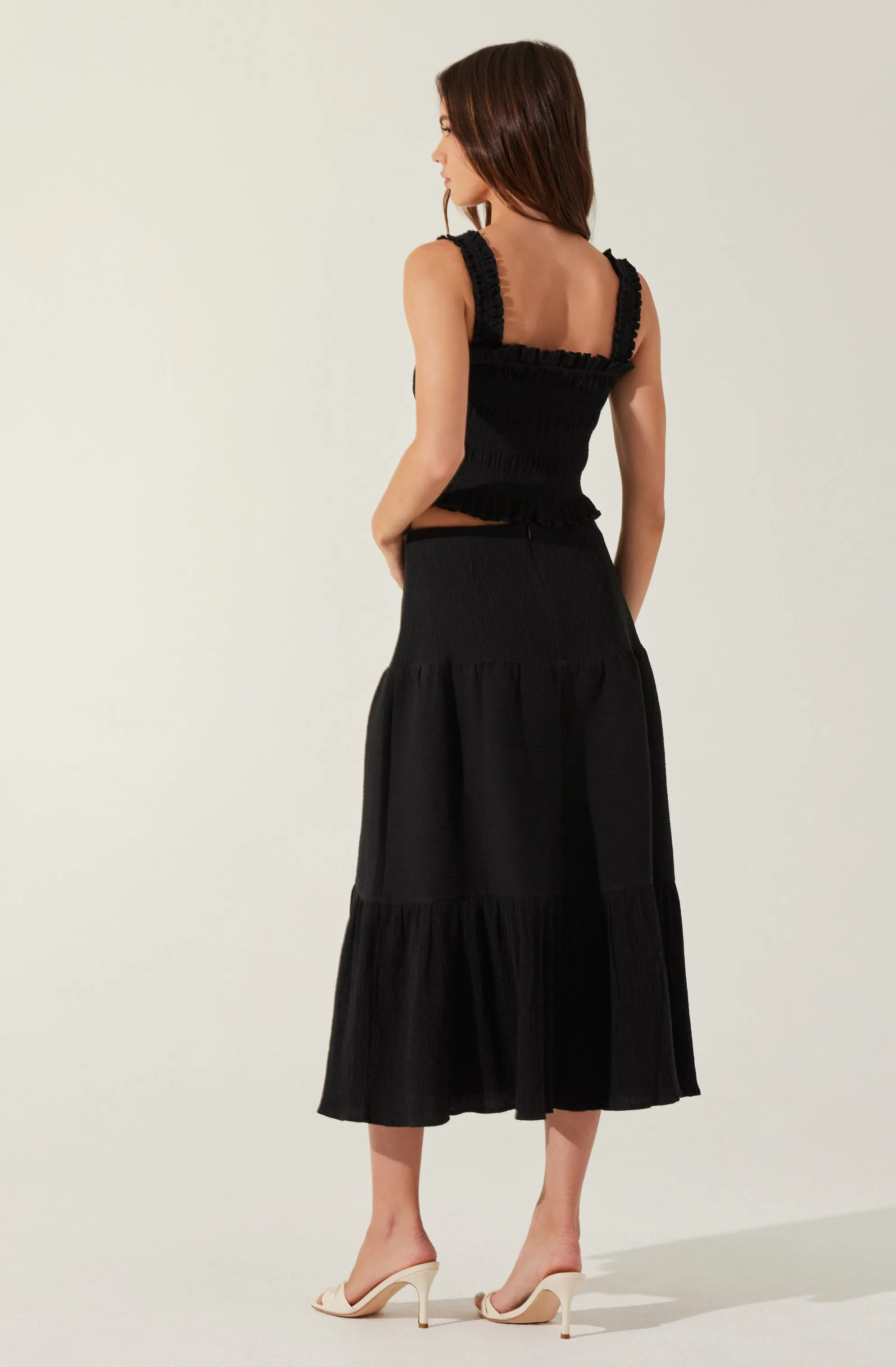 Shirred Sleeveless Top sold by Astr product image thumbnail 4