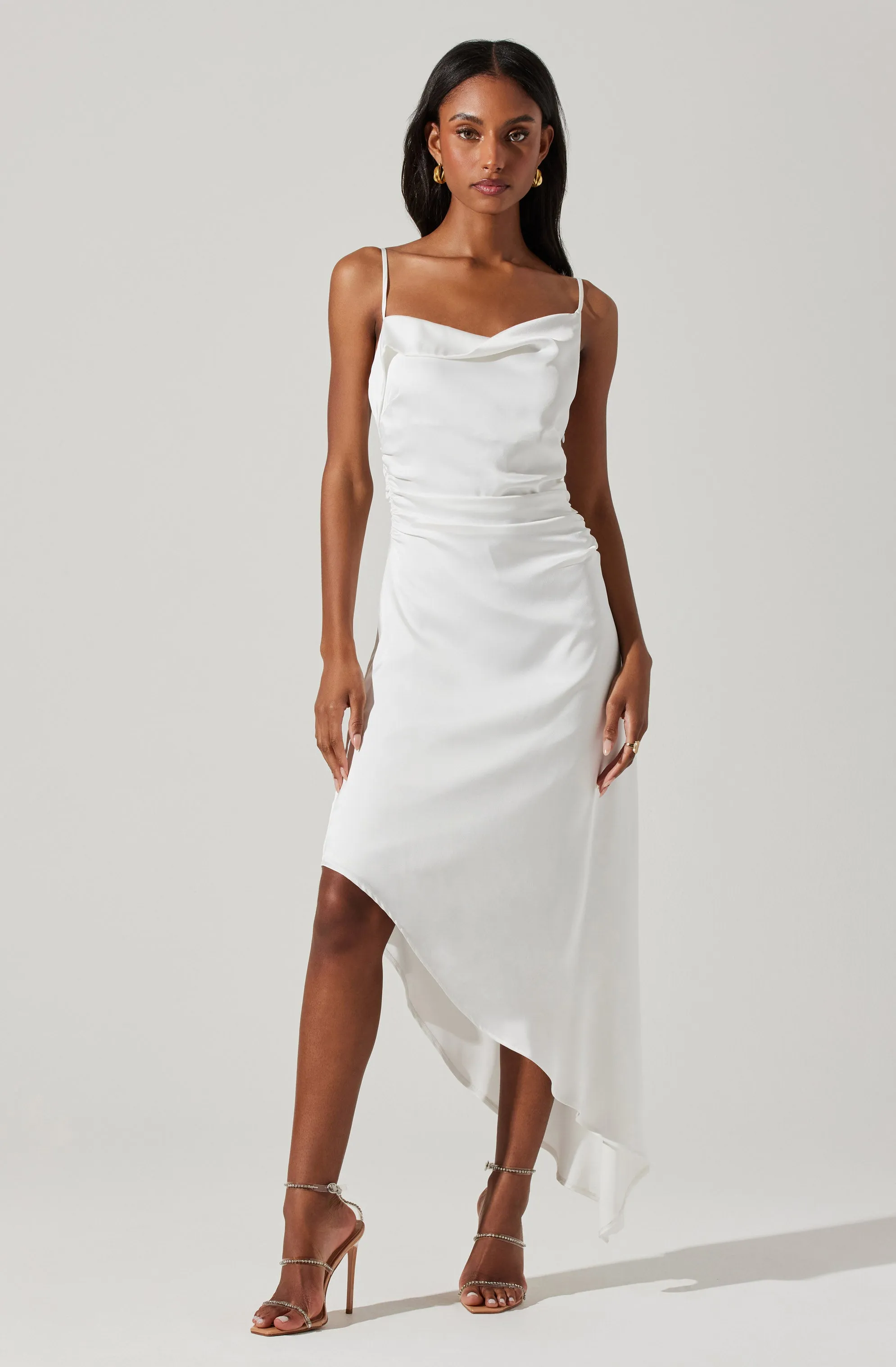 Mirie Cowl Neck Midi Dress sold by Astr product image thumbnail 3