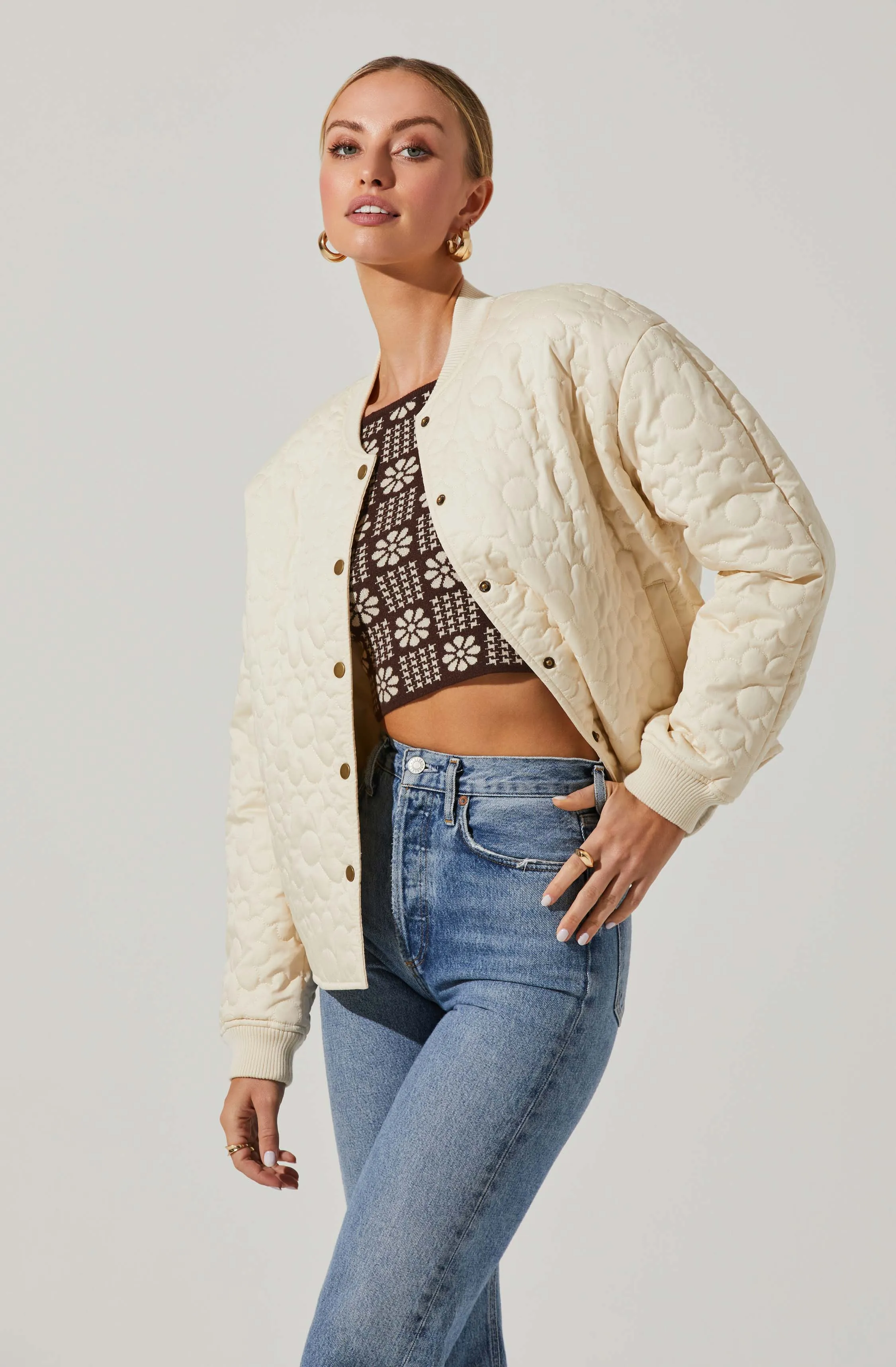 Zenni Quilted Jacket sold by Astr