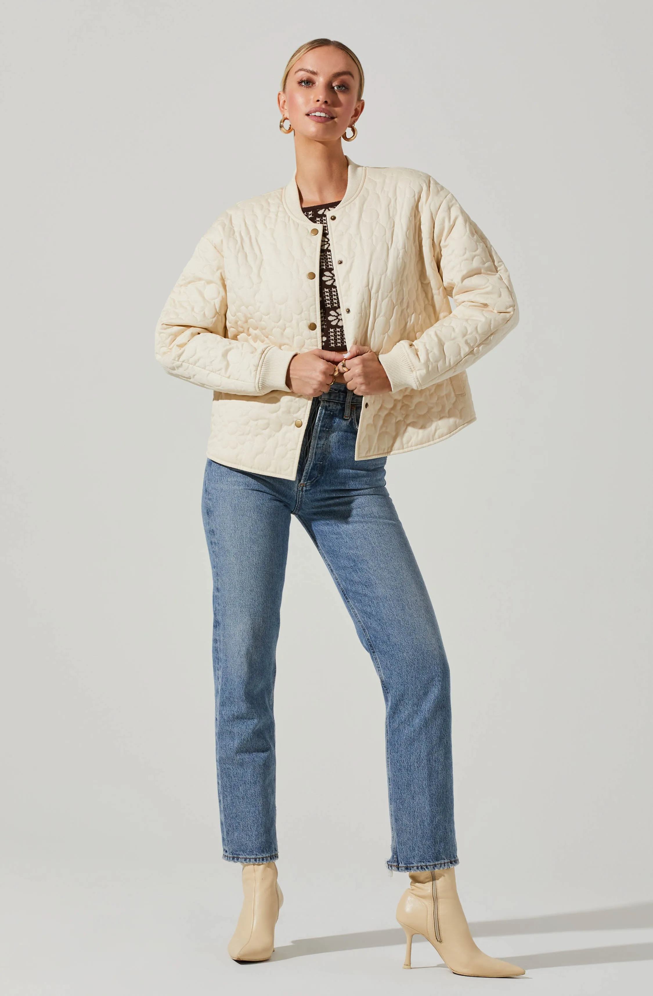 Zenni Quilted Jacket sold by Astr product image thumbnail 2