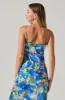 Florianne Floral Satin Maxi Dress sold by Astr