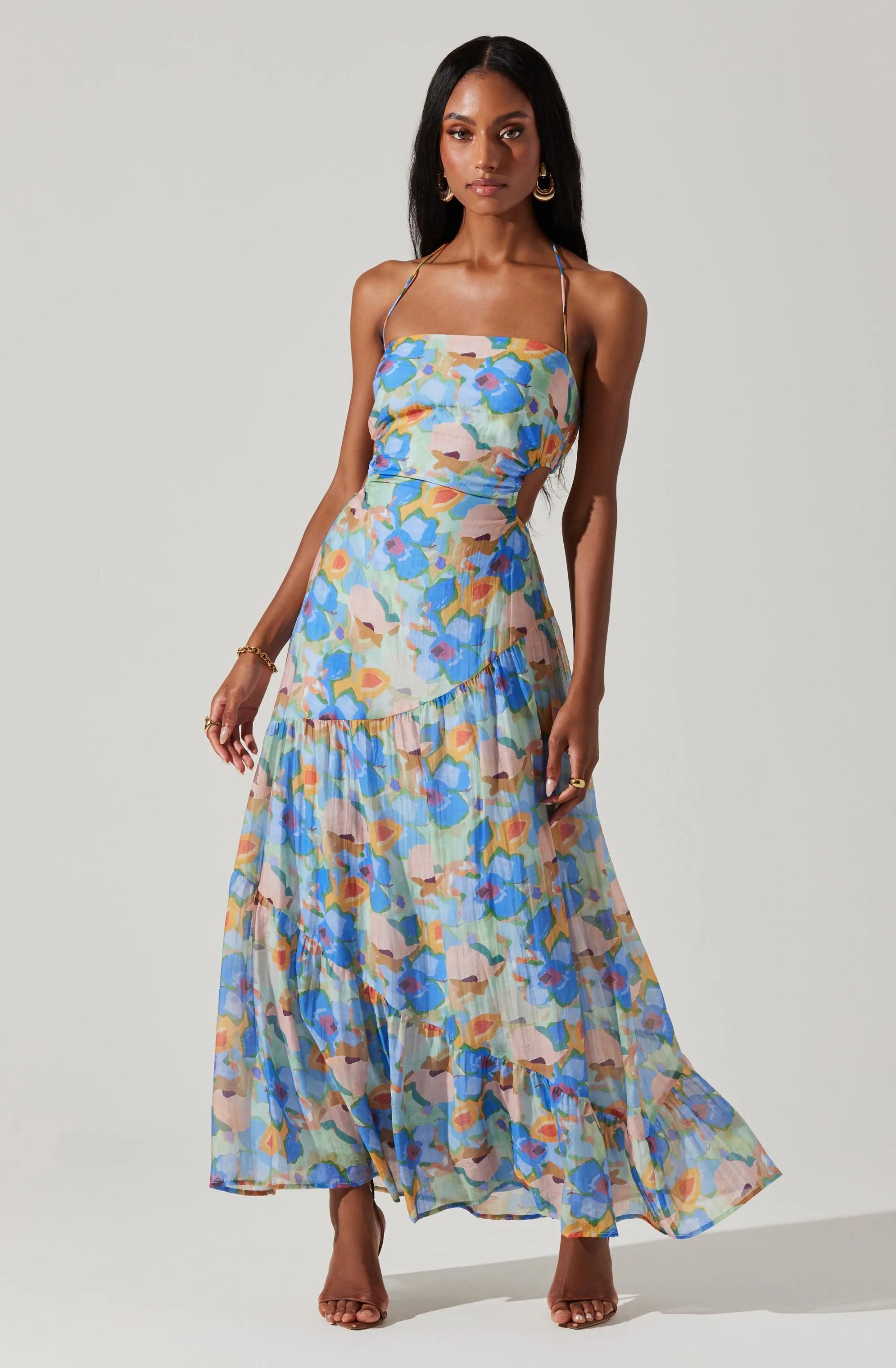 Miaka Floral Maxi Dress sold by Astr product image thumbnail 3