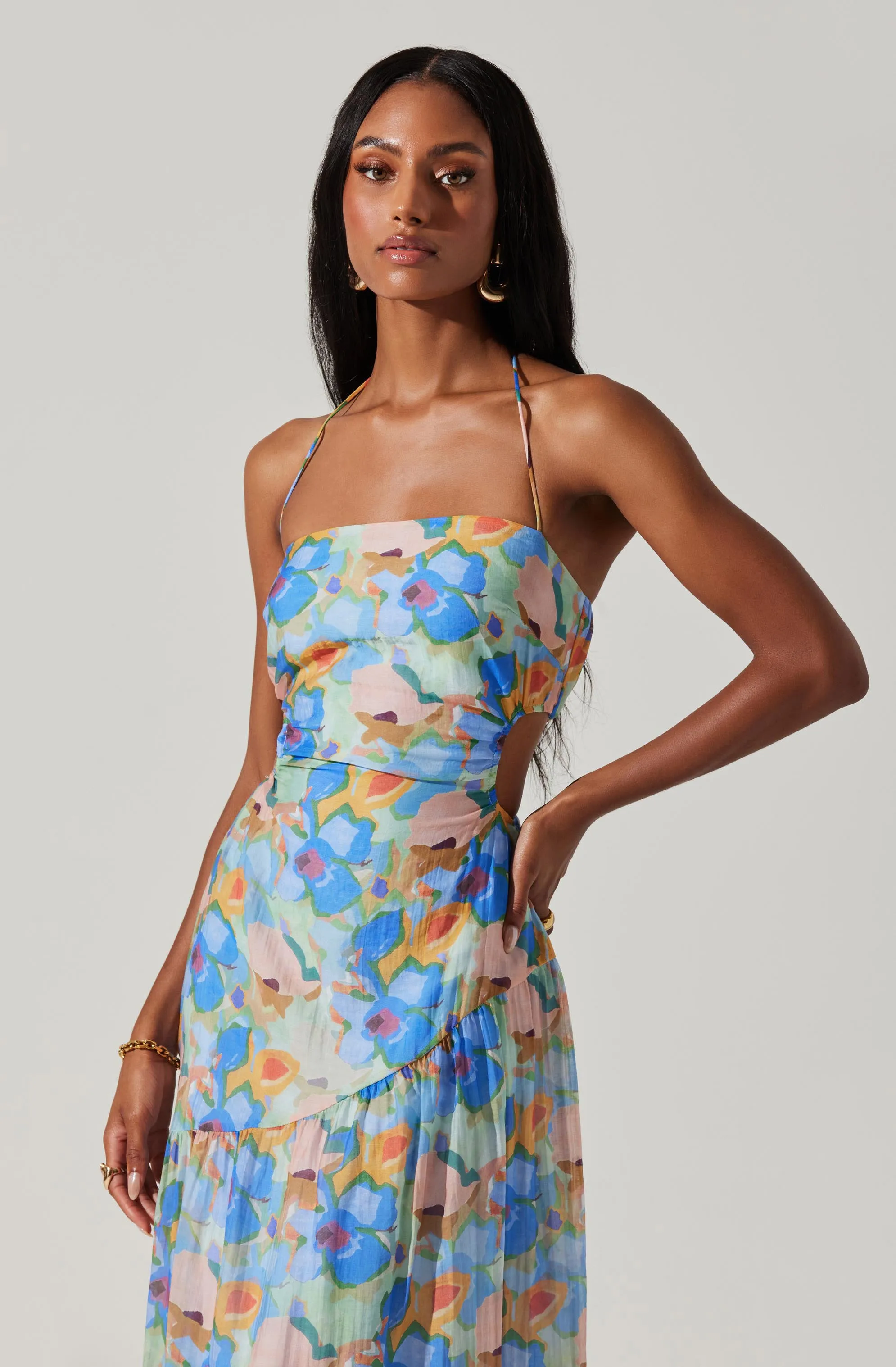 Miaka Floral Maxi Dress sold by Astr product image thumbnail 2