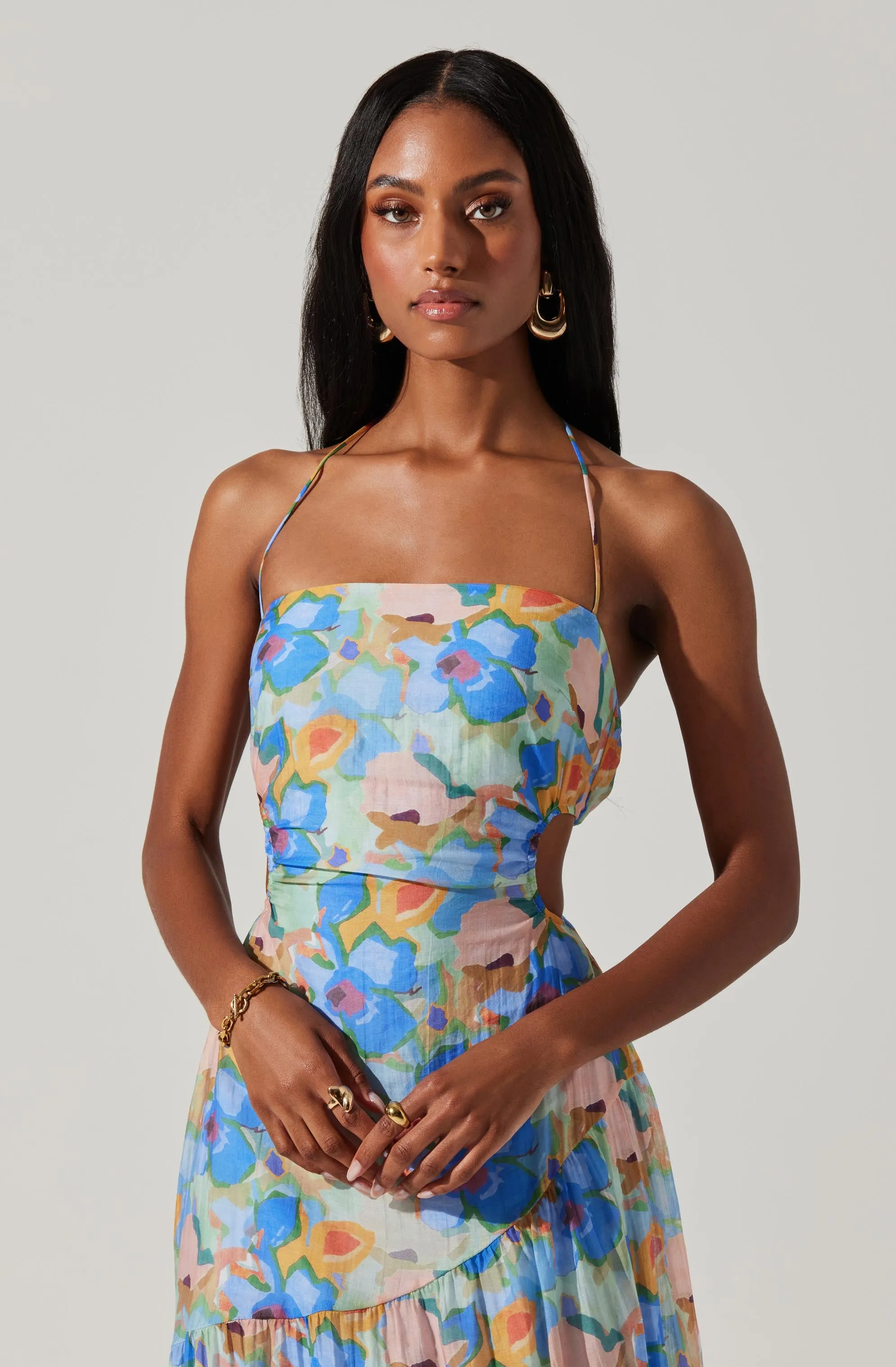 Miaka Floral Maxi Dress sold by Astr product image thumbnail 4