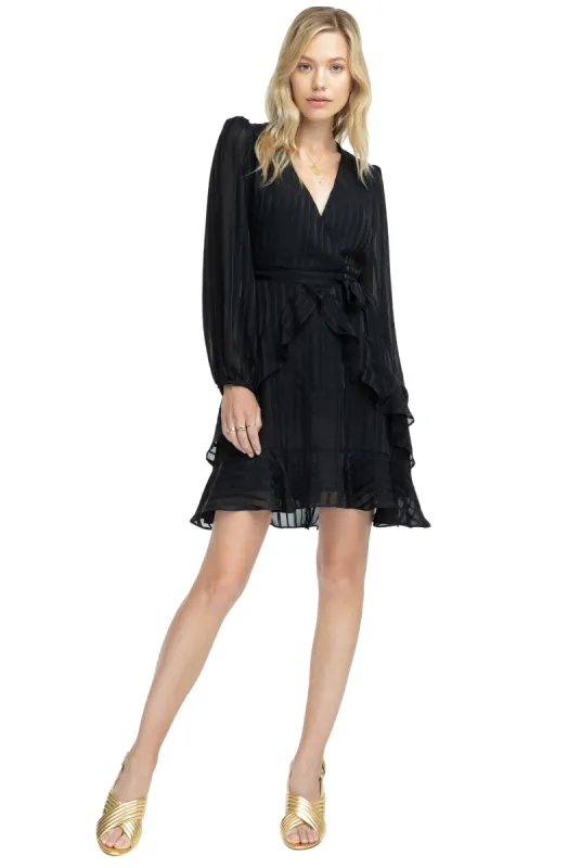 Ruffle Tie Front Dress sold by Astr