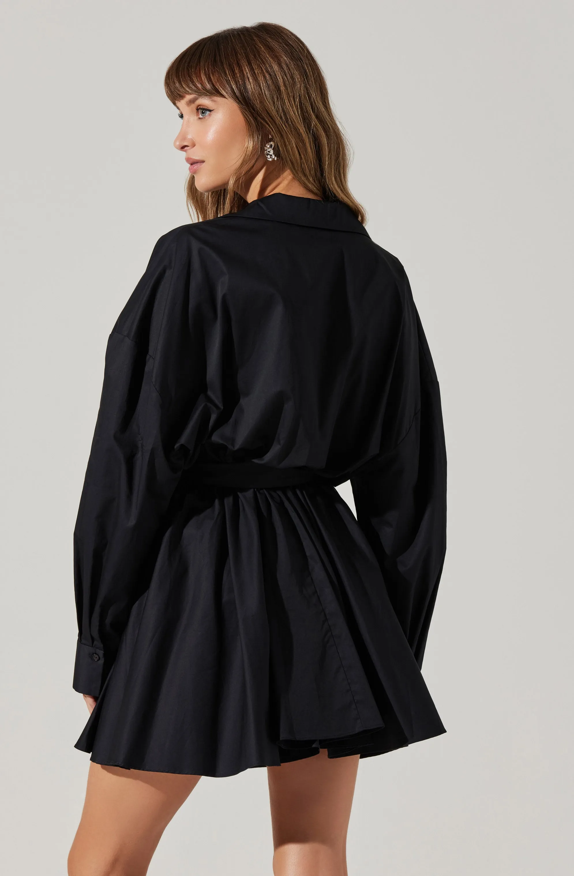 Winica Belted Mini Shirtdress sold by Astr product image thumbnail 4