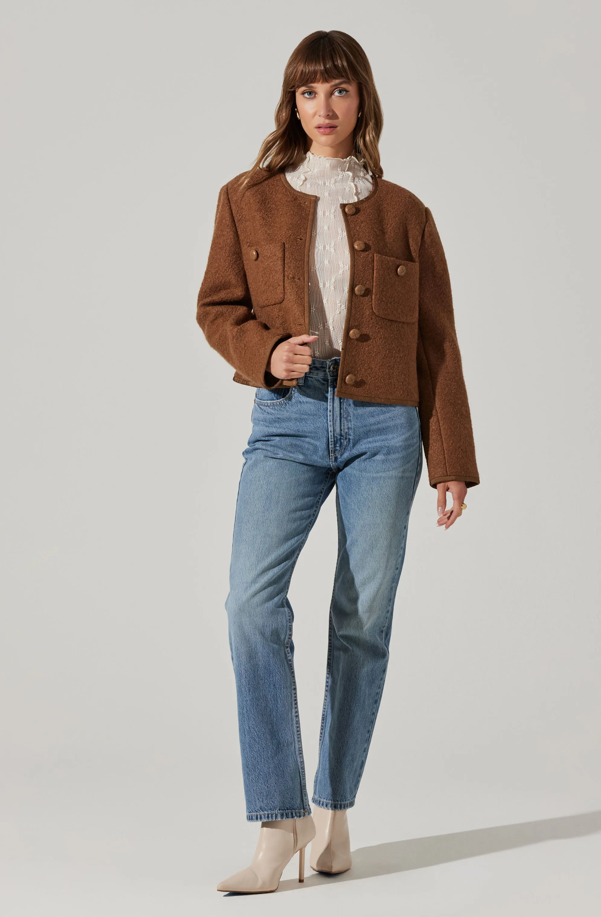 Calliope Wool Blend Jacket sold by Astr product image thumbnail 5