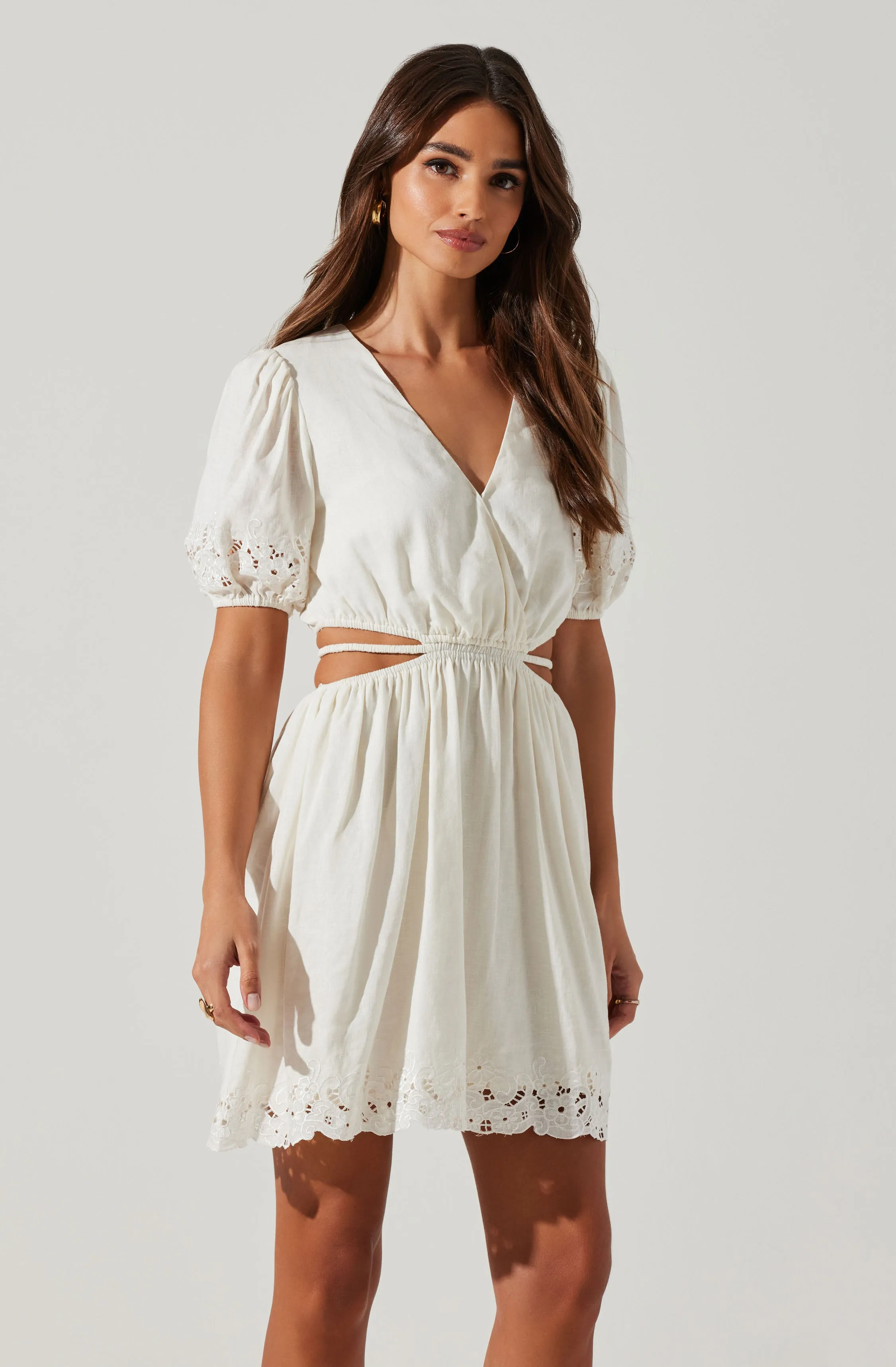 Haylen Cutout Mini Dress sold by Astr product image thumbnail 3