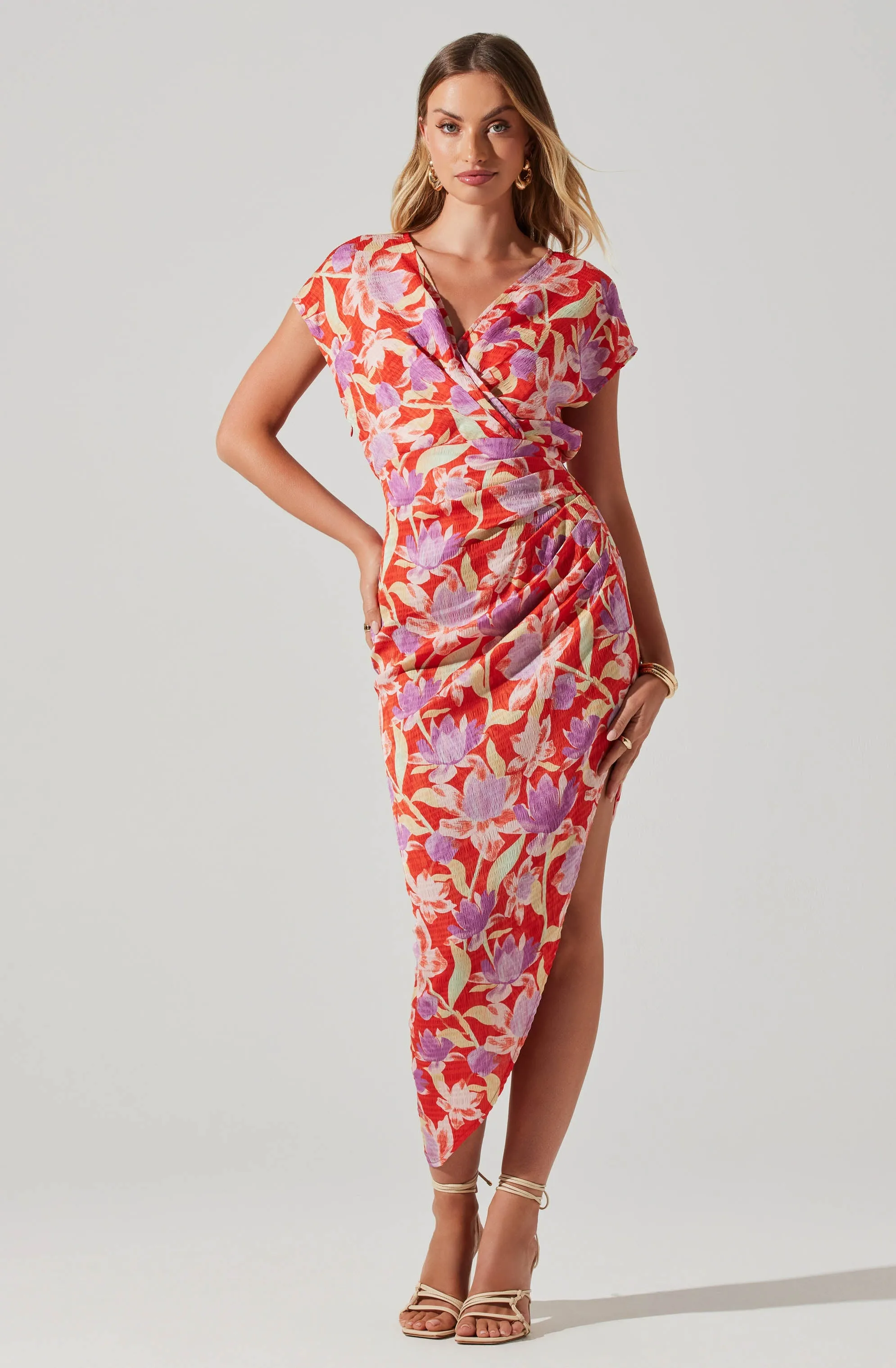 Rialto Floral Midi Dress sold by Astr