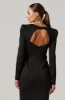 Square Neck Cutout Midi Dress sold by Astr