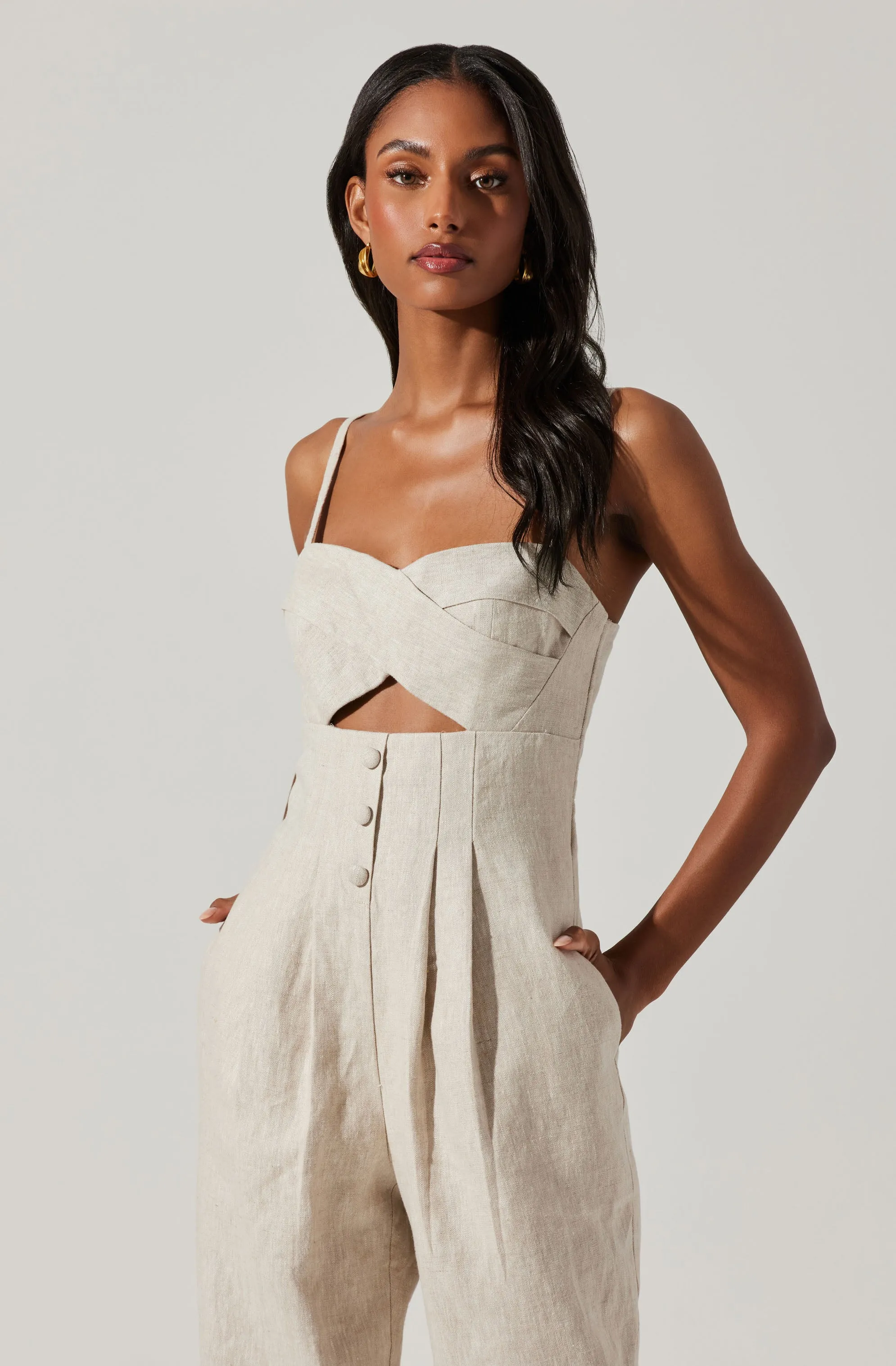 Ilona Cutout Jumpsuit sold by Astr product image thumbnail 4