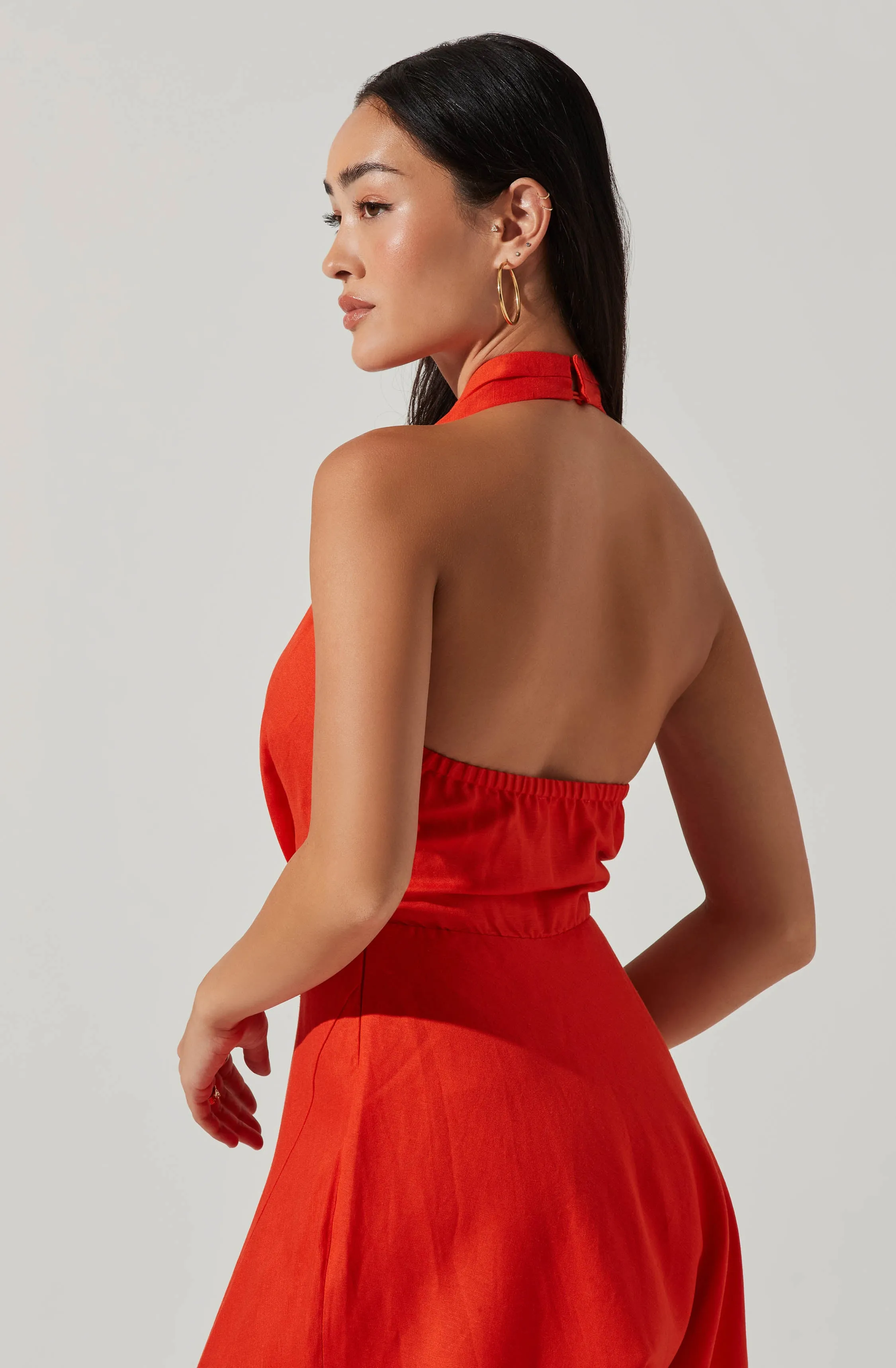 Keava Halter Midi Dress sold by Astr product image thumbnail 4