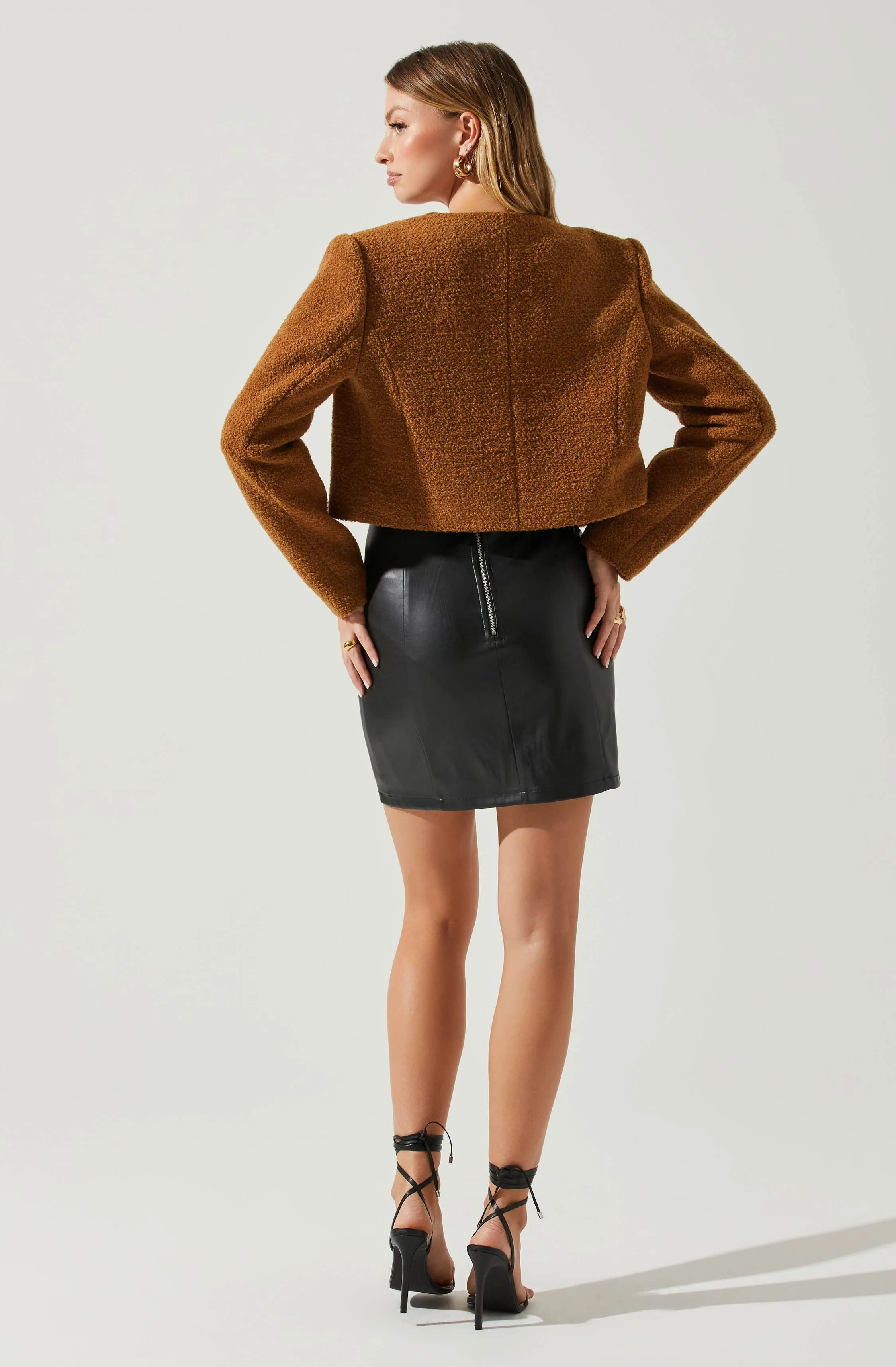 Lyssa Cropped Jacket sold by Astr product image thumbnail 5