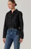 Cyril Cinch Waist Button-Up Top sold by Astr