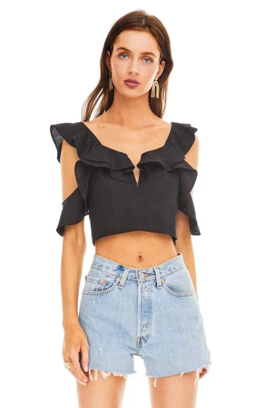 Thea Crop Top sold by Astr