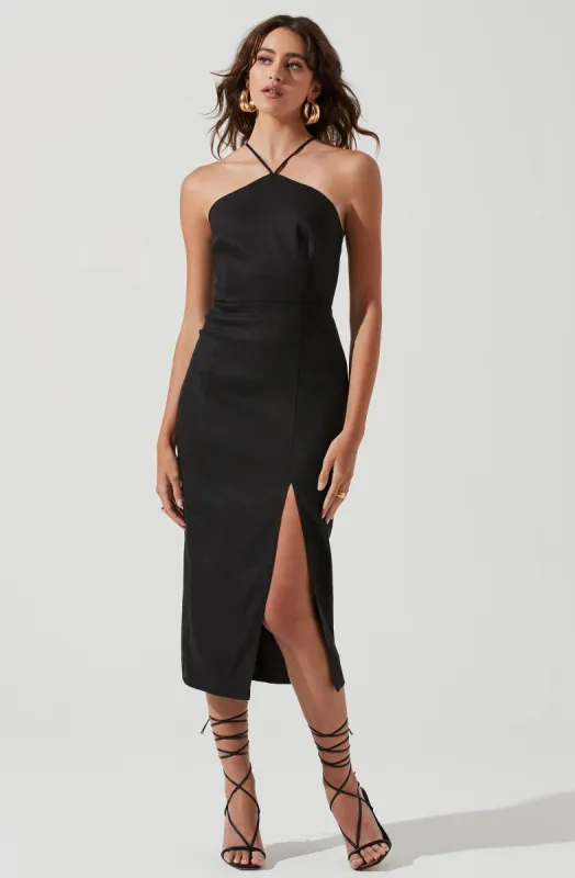 Holloway Halter Midi Dress sold by Astr