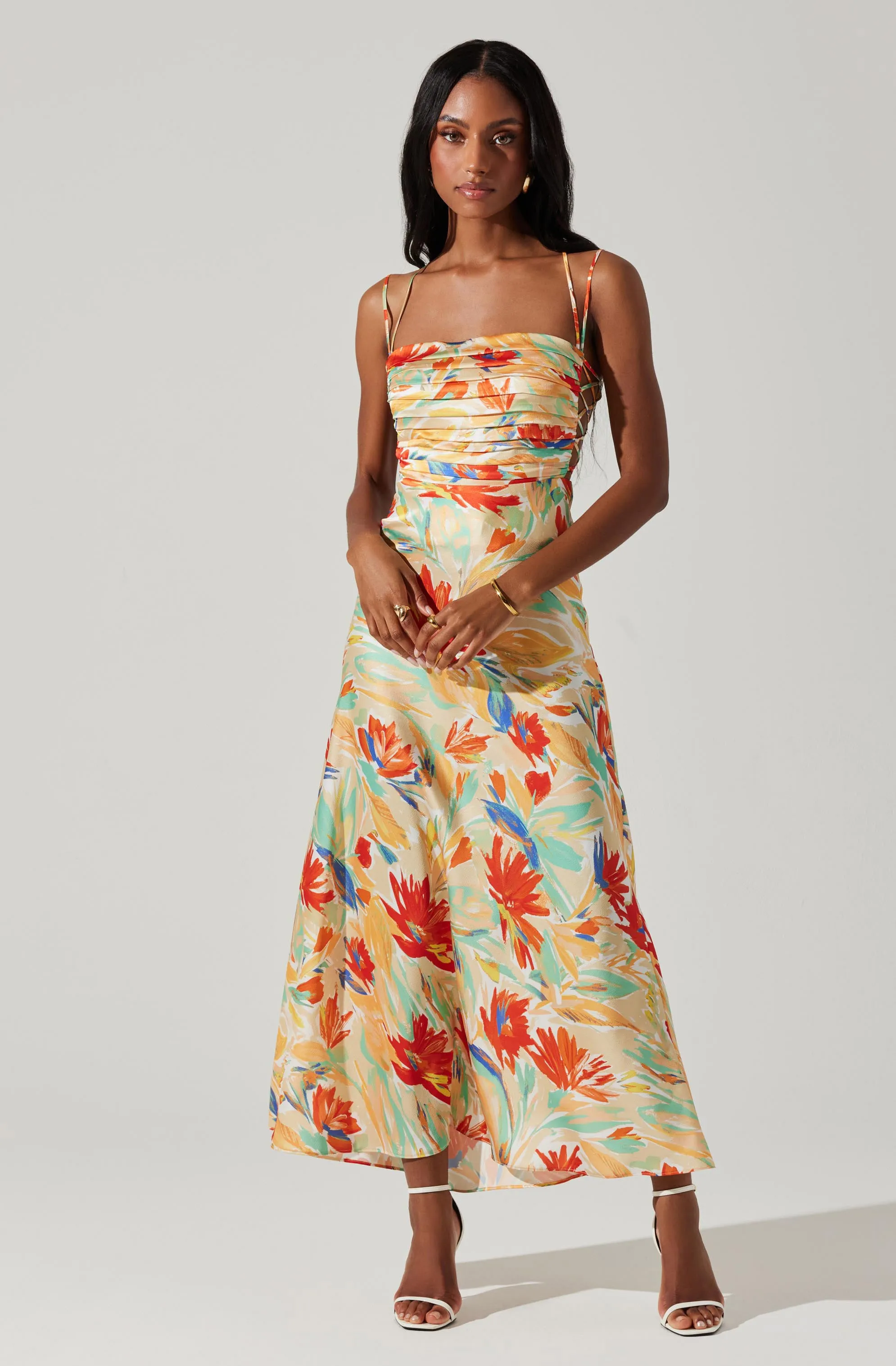 Antlia Floral Maxi Dress sold by Astr product image thumbnail 3