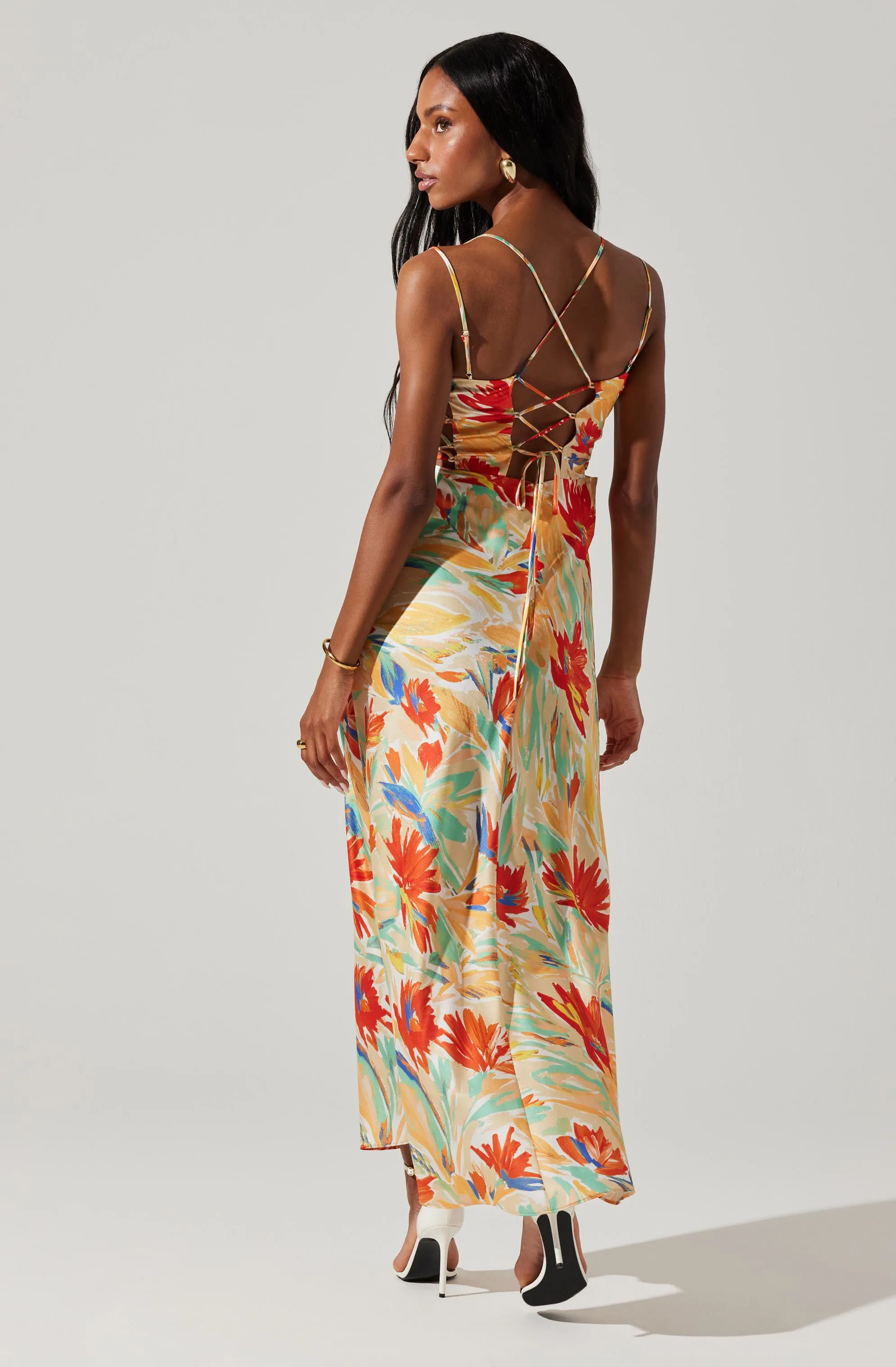 Antlia Floral Maxi Dress sold by Astr product image thumbnail 5