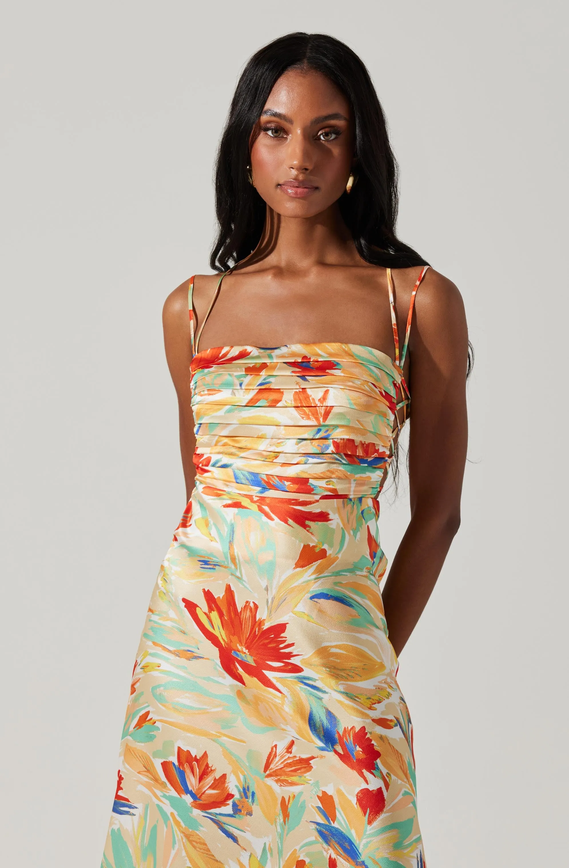 Antlia Floral Maxi Dress sold by Astr product image thumbnail 4