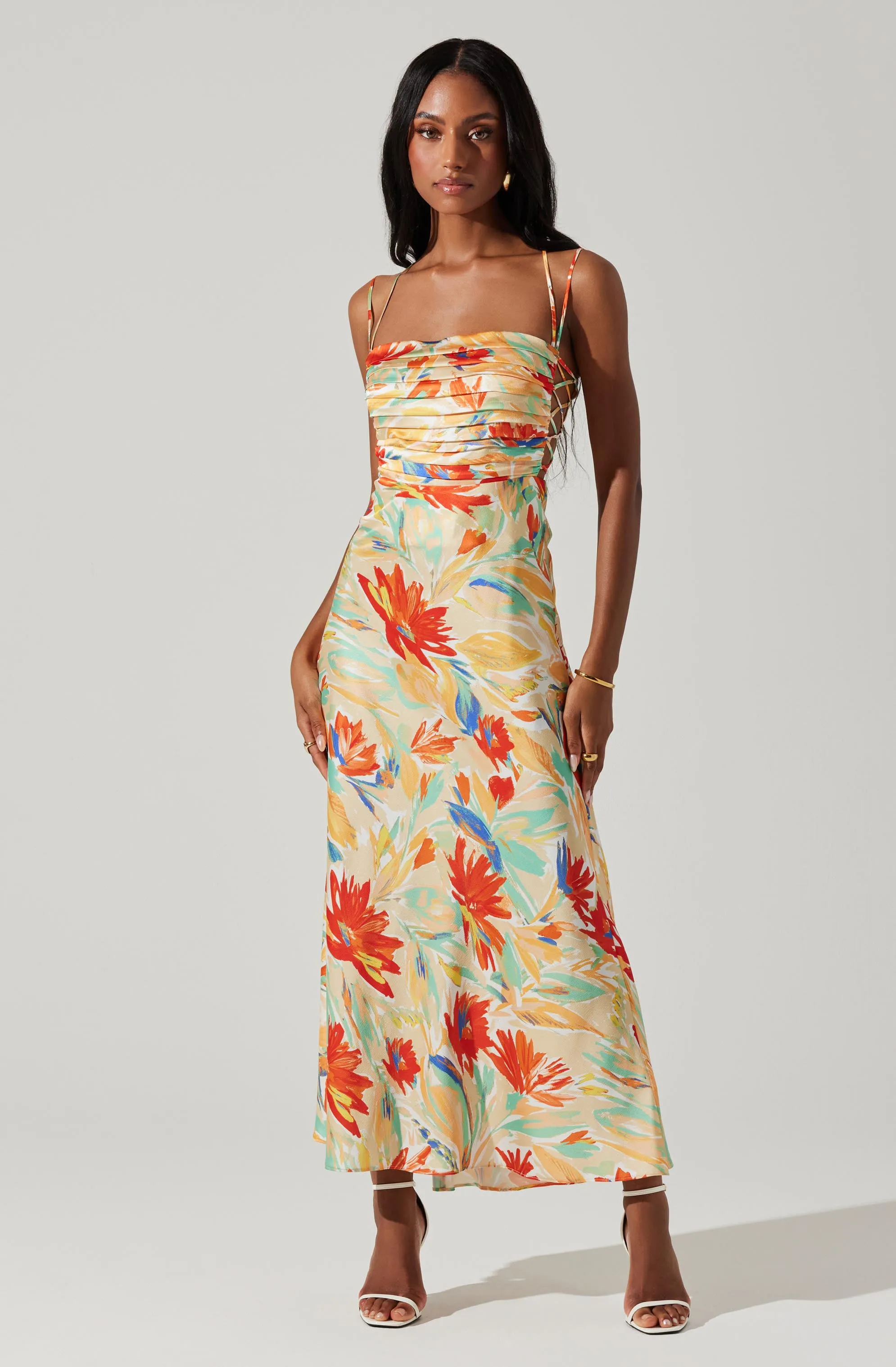 Antlia Floral Maxi Dress sold by Astr