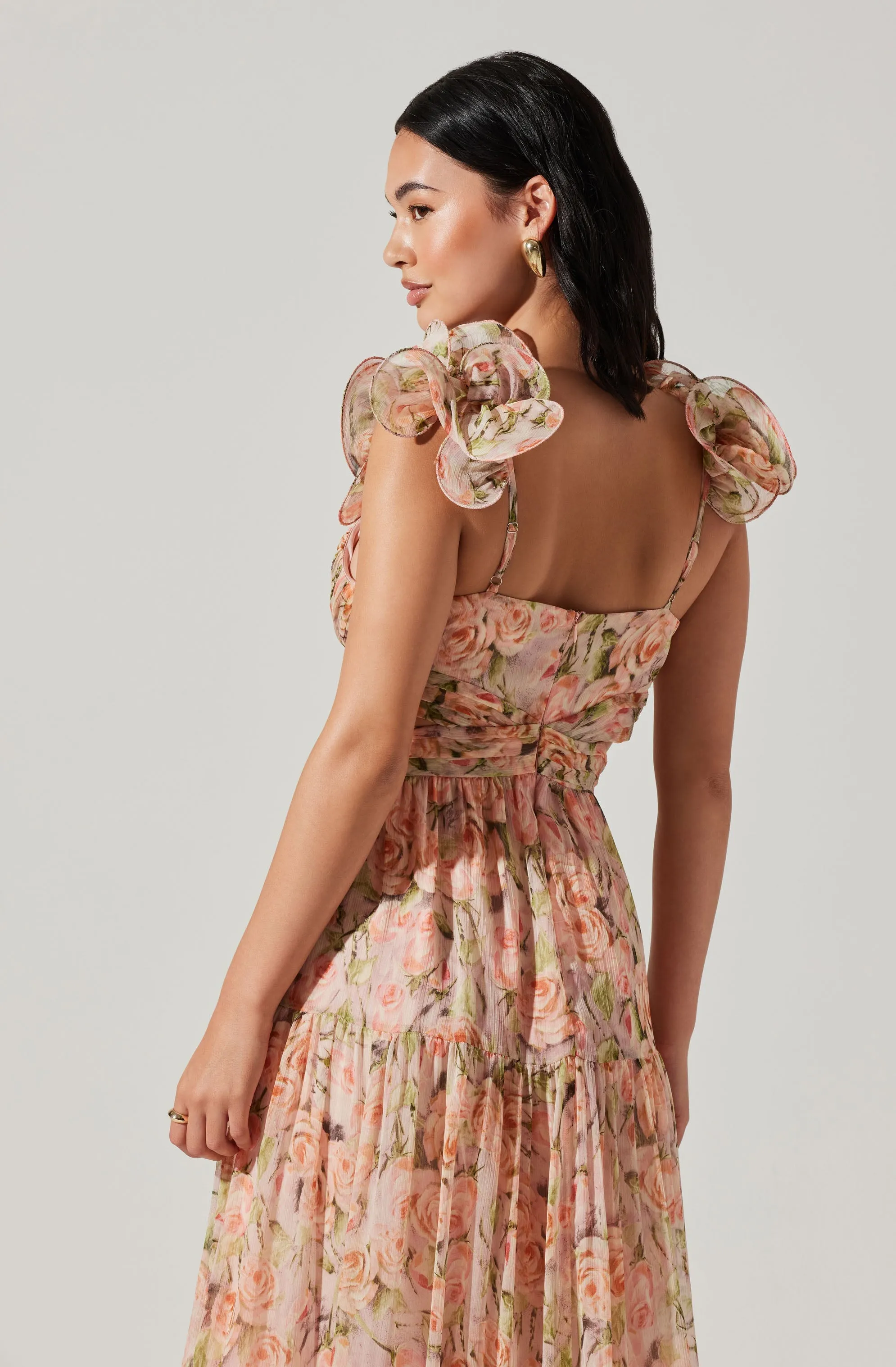 Fritillaria Floral Maxi Dress sold by Astr product image thumbnail 5