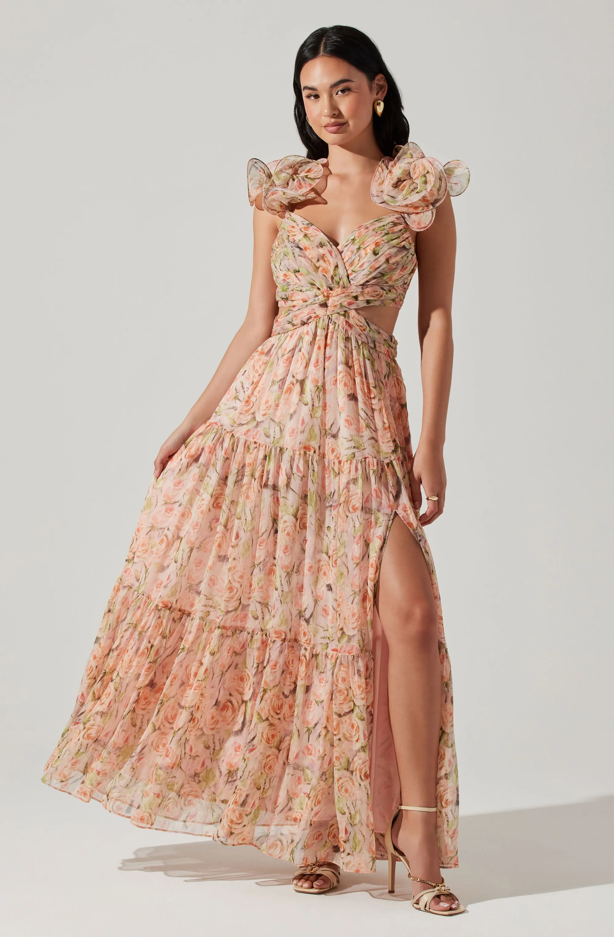 Fritillaria Floral Maxi Dress sold by Astr