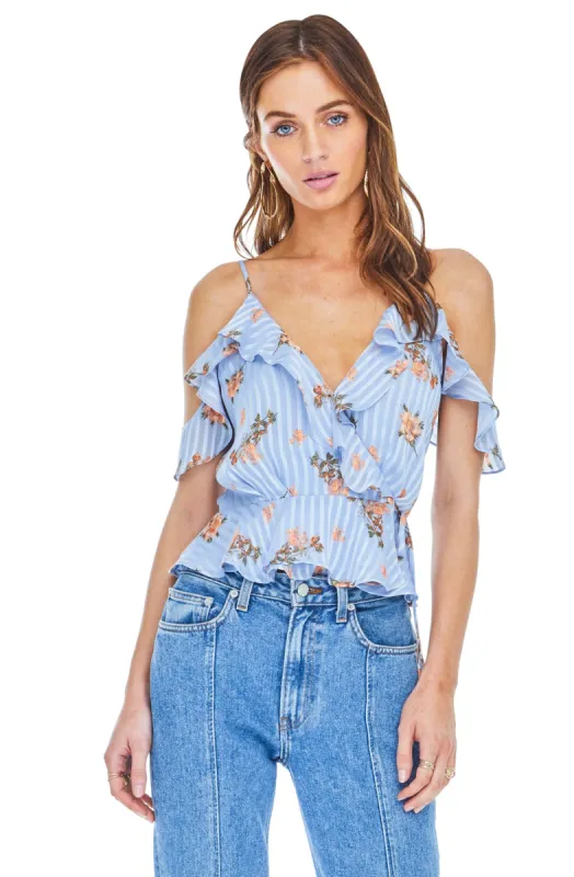 April Floral Top sold by Astr