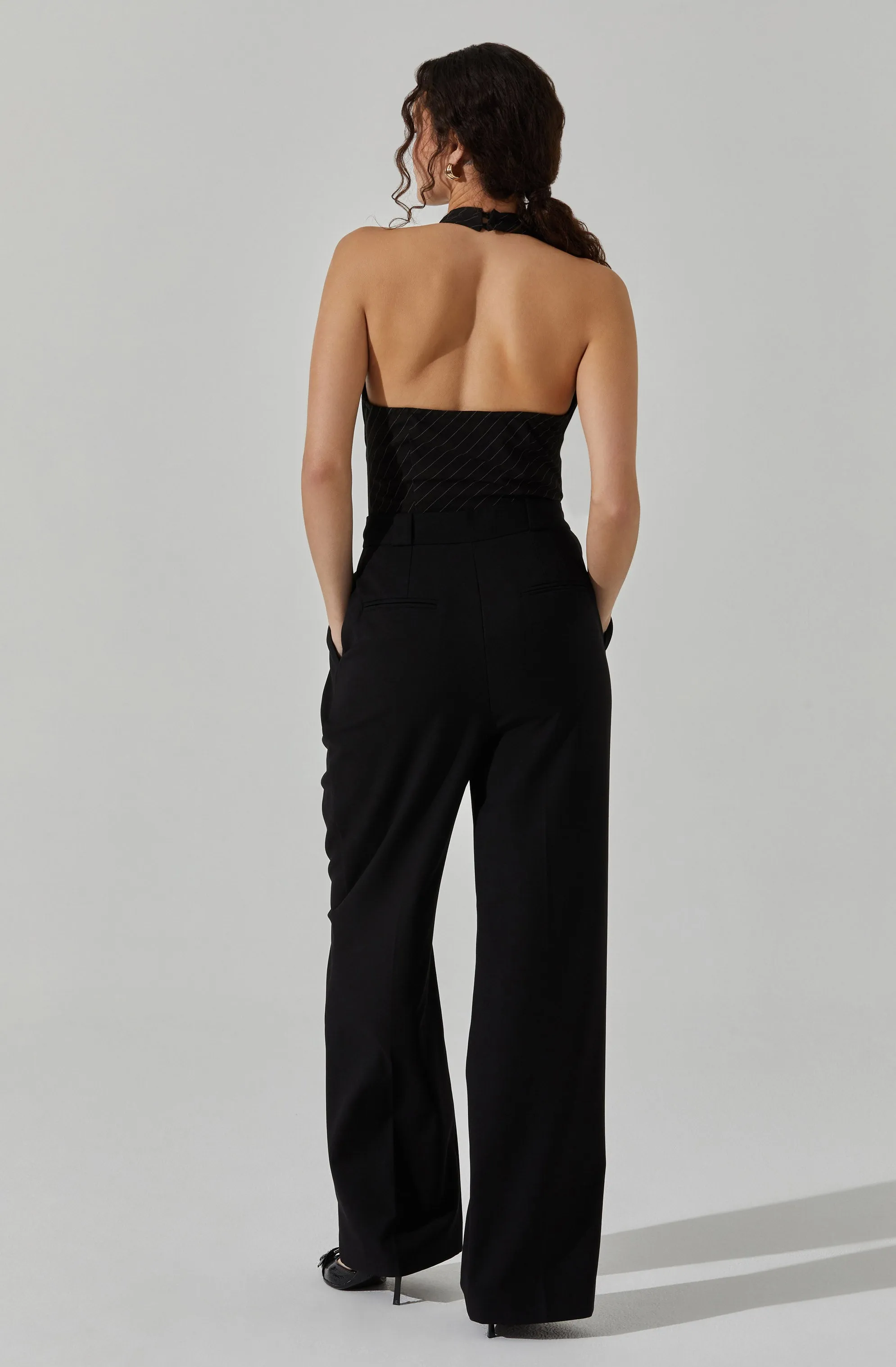 Elsha Cowl Neck Halter Top sold by Astr product image thumbnail 4
