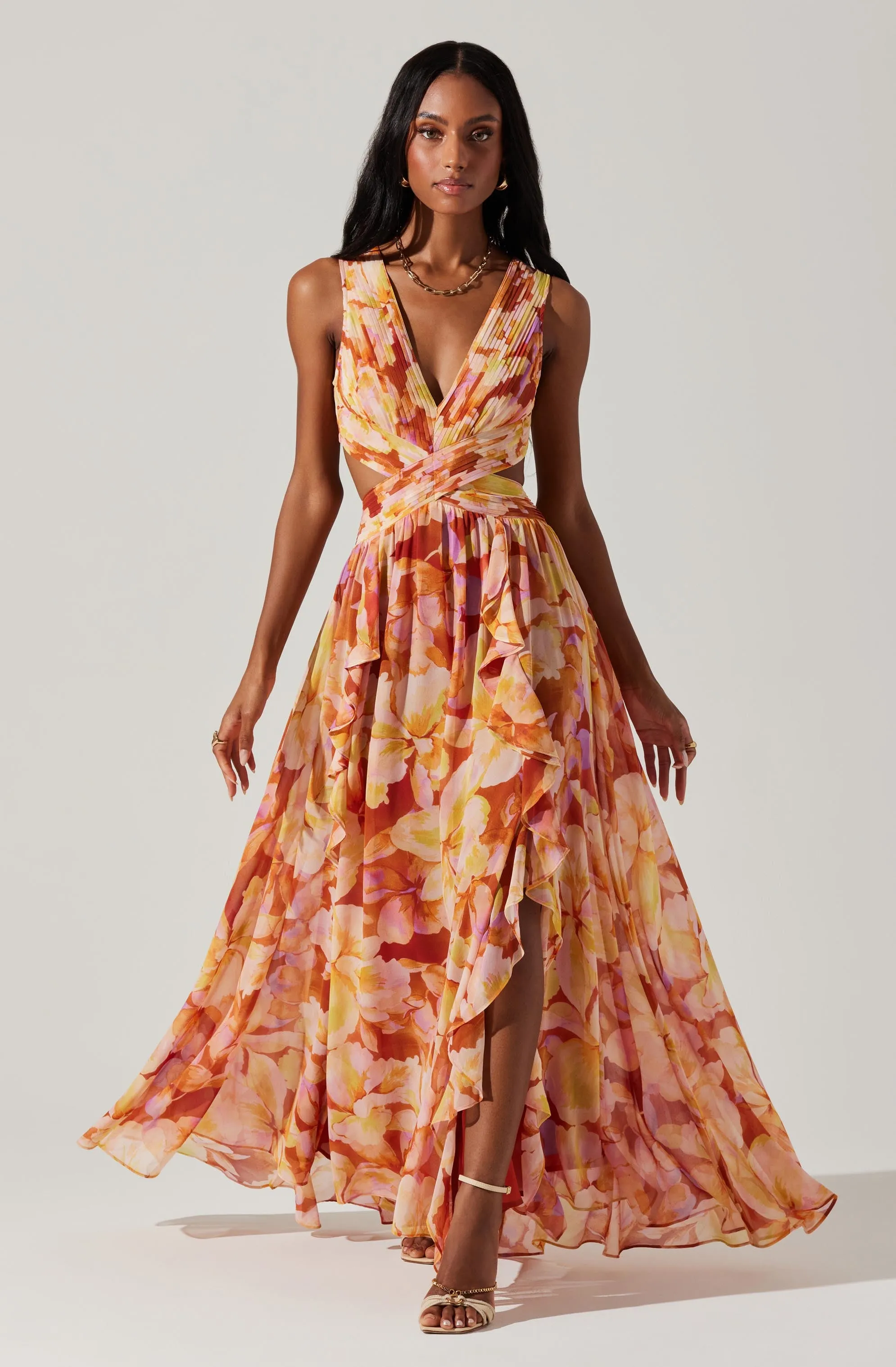Noya Floral Maxi Dress sold by Astr product image thumbnail 3