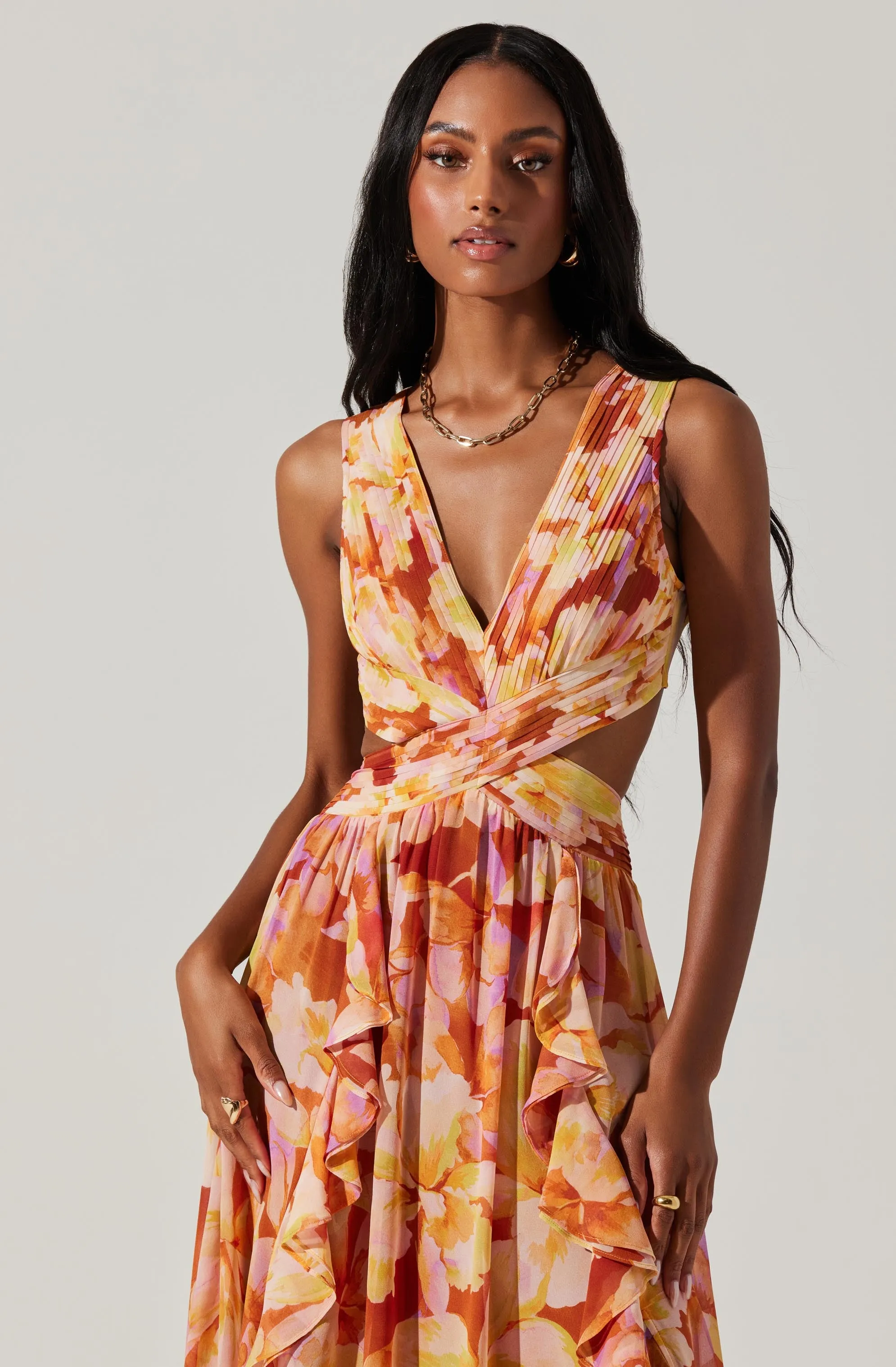 Noya Floral Maxi Dress sold by Astr product image thumbnail 2