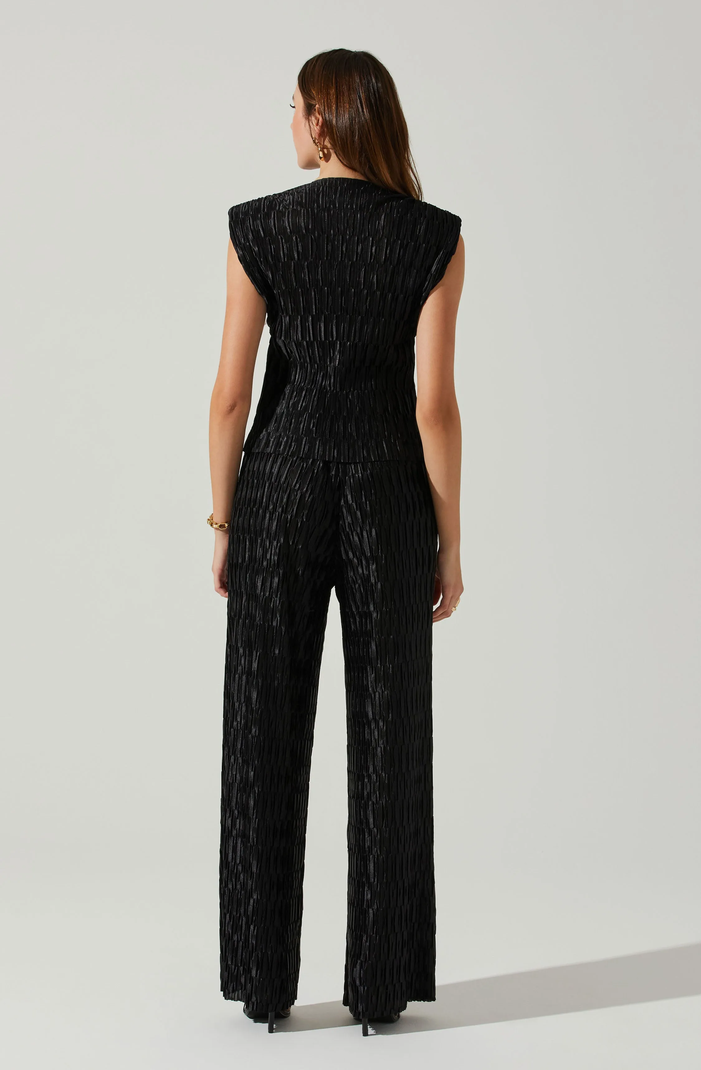 Jorja Textured Sleeveless Top sold by Astr product image thumbnail 5