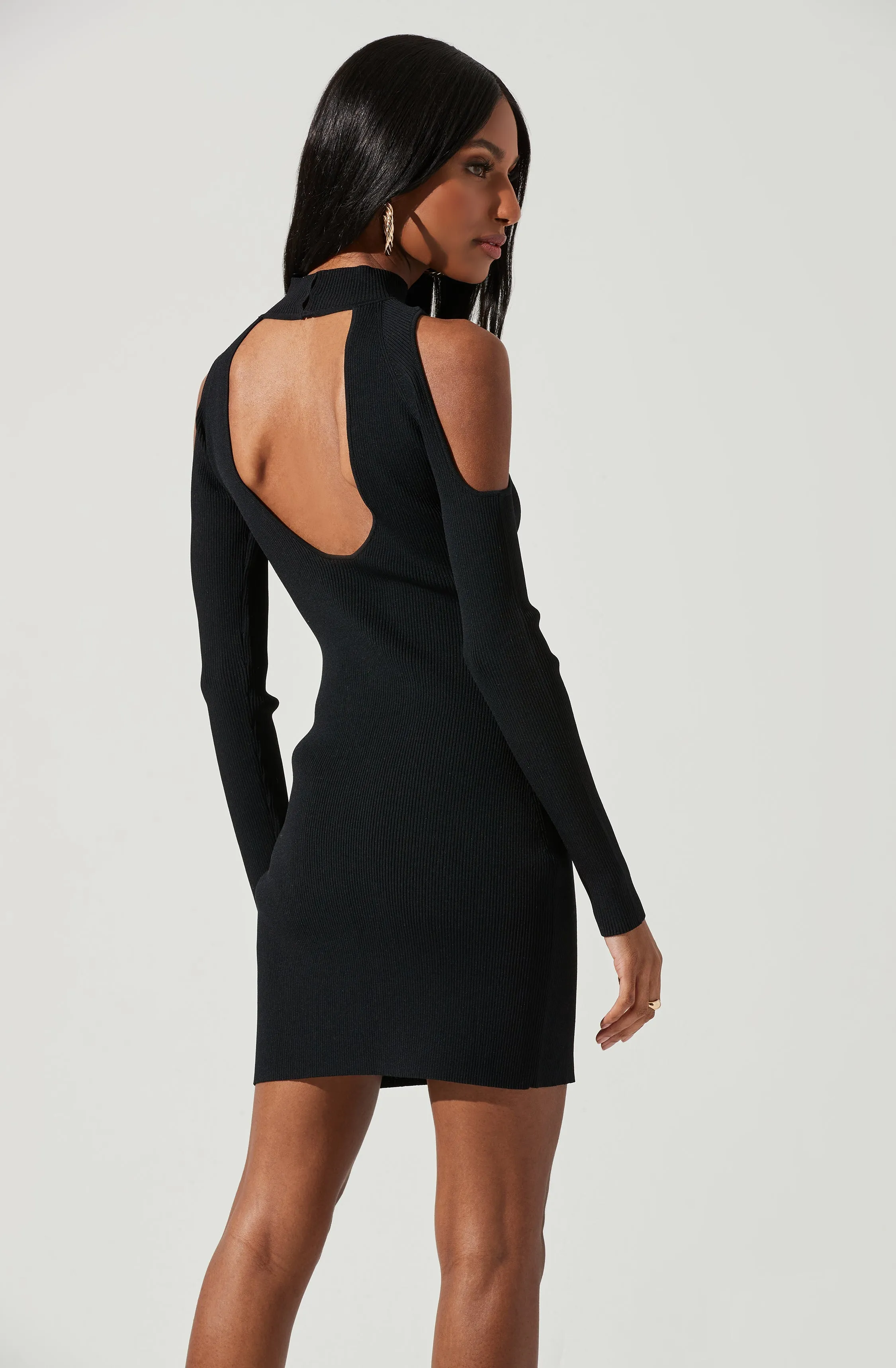 Kade Shoulder Cutout Mini Dress sold by Astr product image thumbnail 4