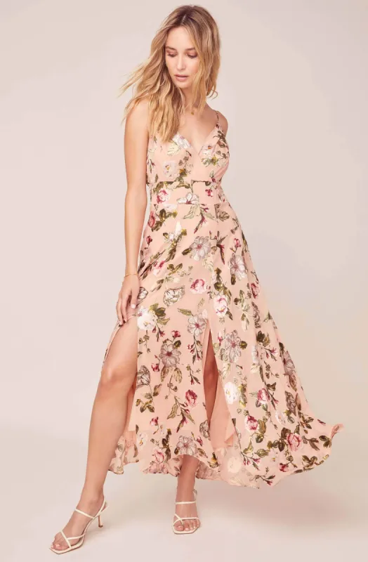 Lyric Floral Maxi Dress sold by Astr
