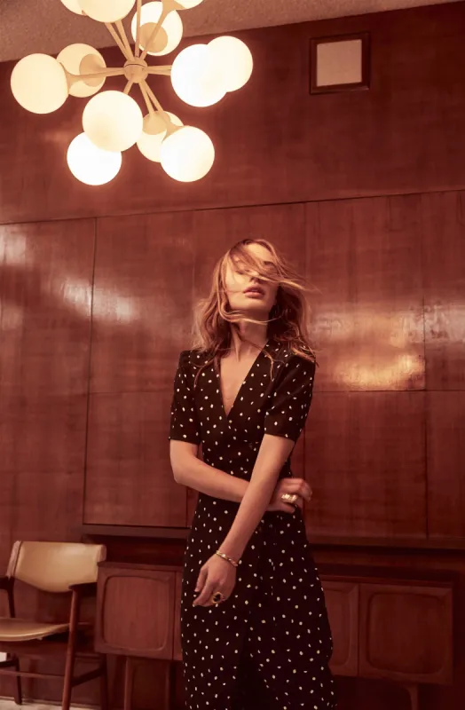 La Cienega Midi Dress sold by Astr