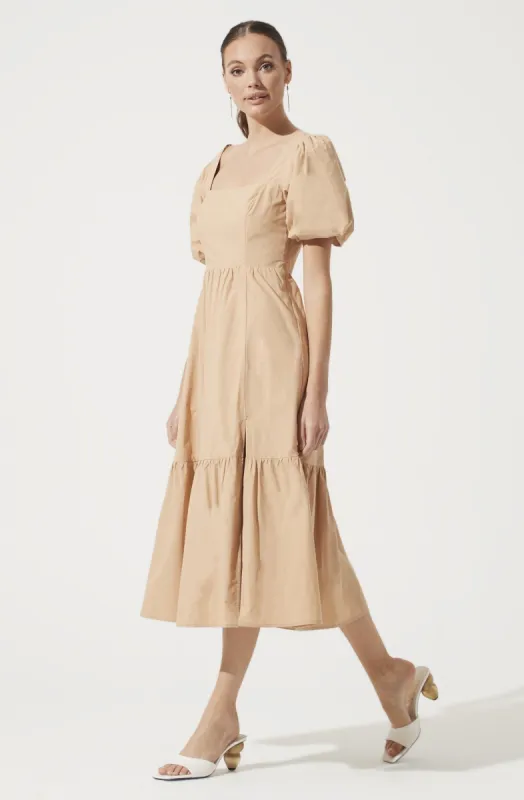 Poplin Tiered Maxi sold by Astr