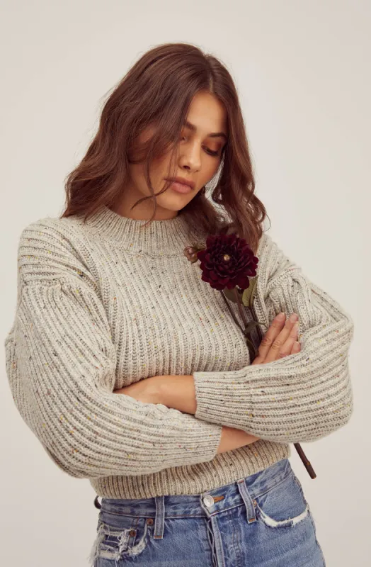 Regis Mock Neck Sweater sold by Astr