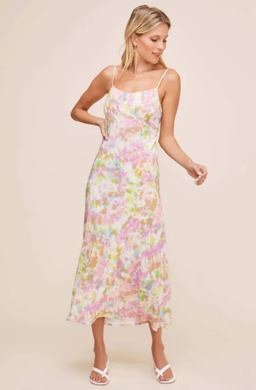 Charisma Tie Dye Midi Dress sold by Astr