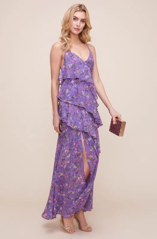 Tiered Cami Floral Maxi Dress sold by Astr