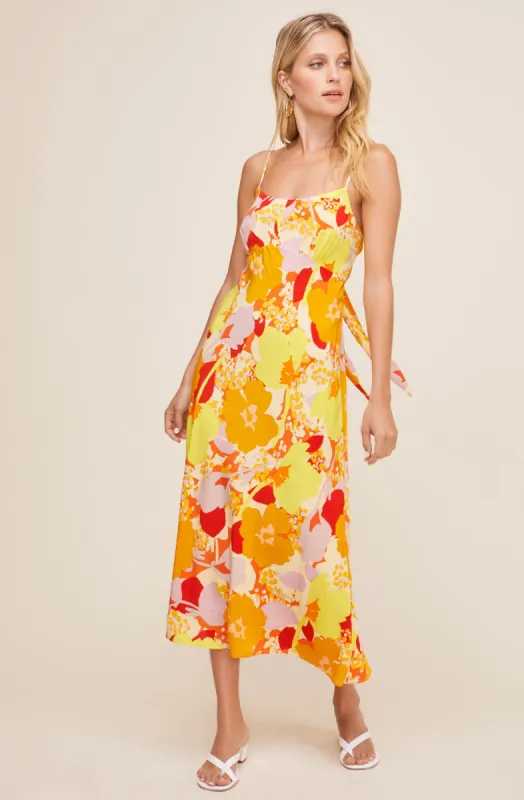 Charisma Floral Midi Dress sold by Astr