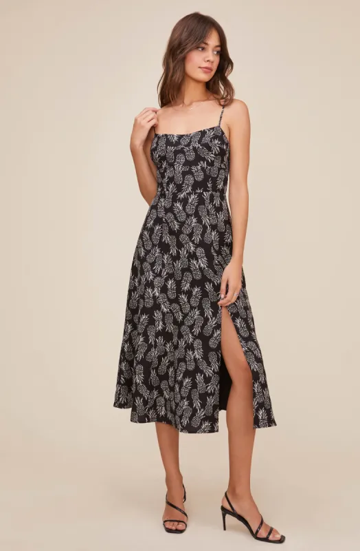 Keilani Fruit Midi Dress sold by Astr