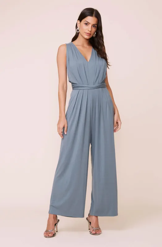 Cinch Waist Jumpsuit sold by Astr