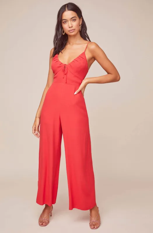 Cicley Wide Leg Jumpsuit sold by Astr