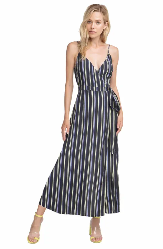 Frances Striped Jumpsuit made by Astr